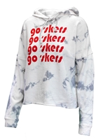 tie dye husker shirt