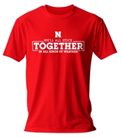 Official Well All Stick Together N All Kinds Of Weather Fundraiser Tee - Red Nebraska Cornhuskers, Nebraska  Mens T-Shirts, Huskers  Mens T-Shirts, Nebraska  Mens, Huskers  Mens, Nebraska  Short Sleeve, Huskers  Short Sleeve, Nebraska  Ladies T-Shirts, Huskers  Ladies T-Shirts, Nebraska Well All Stick Together N All Kinds Of Weather Fundraiser Tee - Red, Huskers Well All Stick Together N All Kinds Of Weather Fundraiser Tee - Red