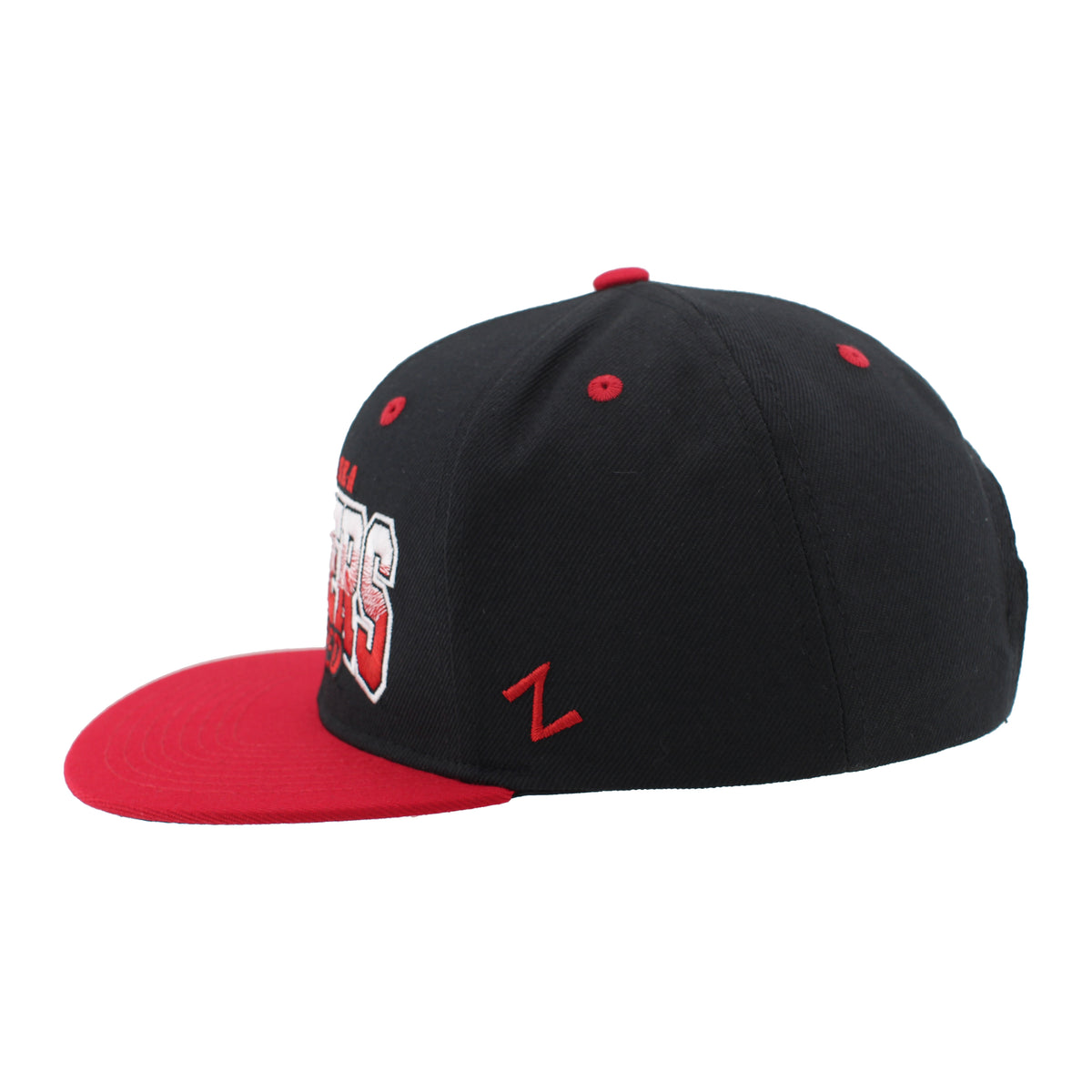 YOUTH Go Big Red Fight Hat, Flat Bill, Snapback - Nebraska Cornhuskers