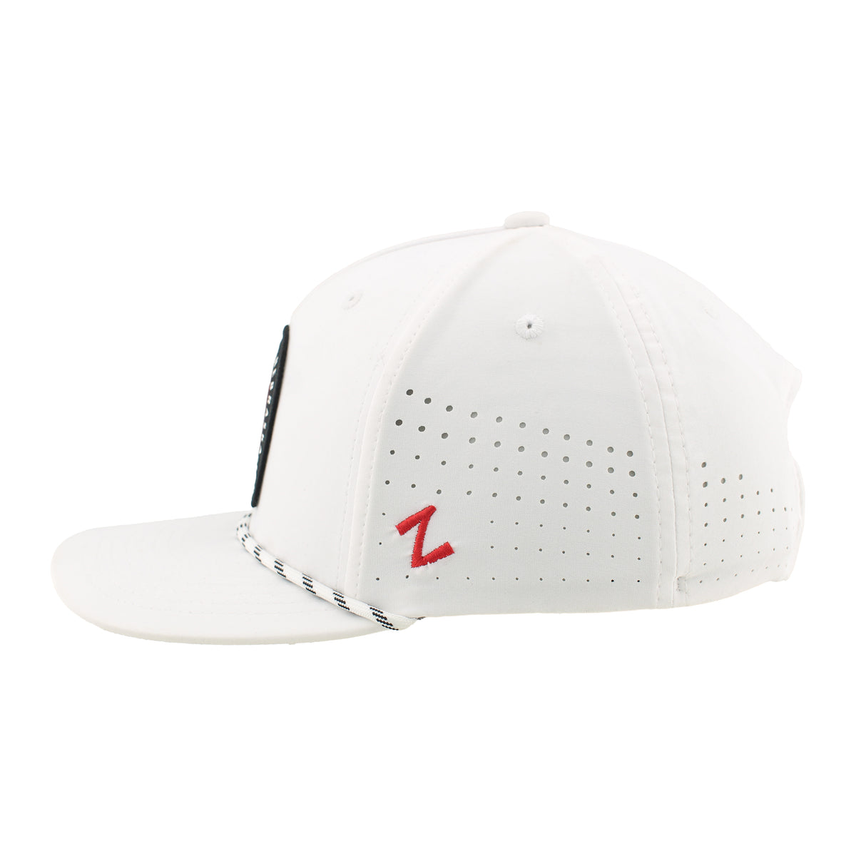 Birdie Patch Rope Hat, Pre-Curved Bill, Snapback - Nebraska Cornhuskers