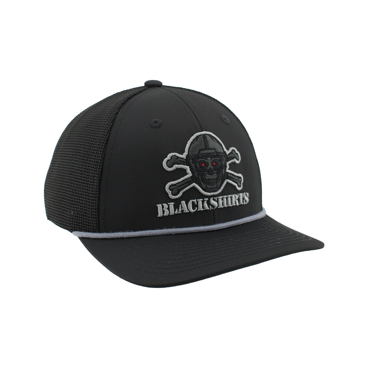 Blackshirts Red Eye Zephyr Hat, Pre-Curved Bill, Snapback - Nebraska Cornhuskers