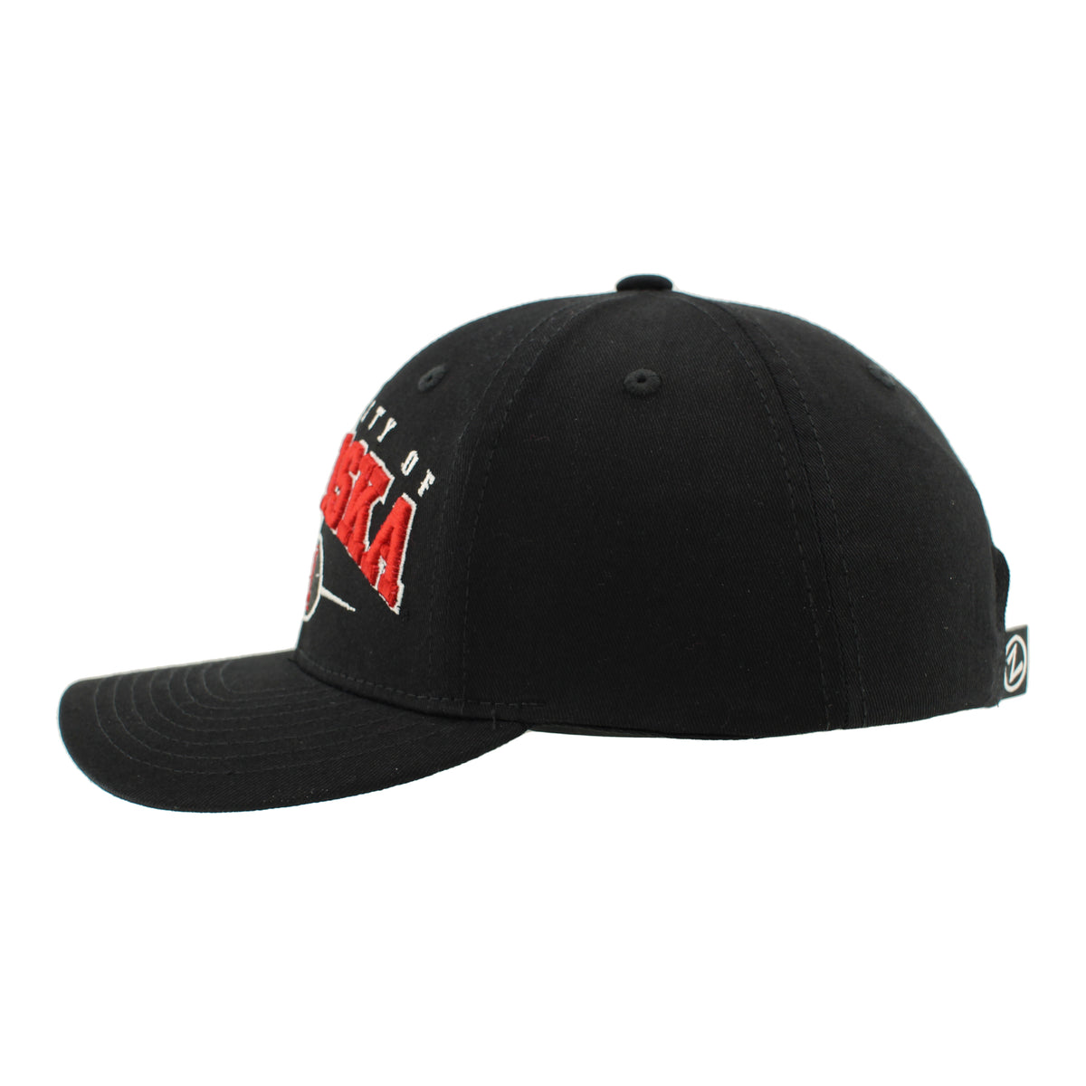 Twill Embroidered University Cotton Hat, Pre-Curved Bill, Snapback - Nebraska Cornhuskers