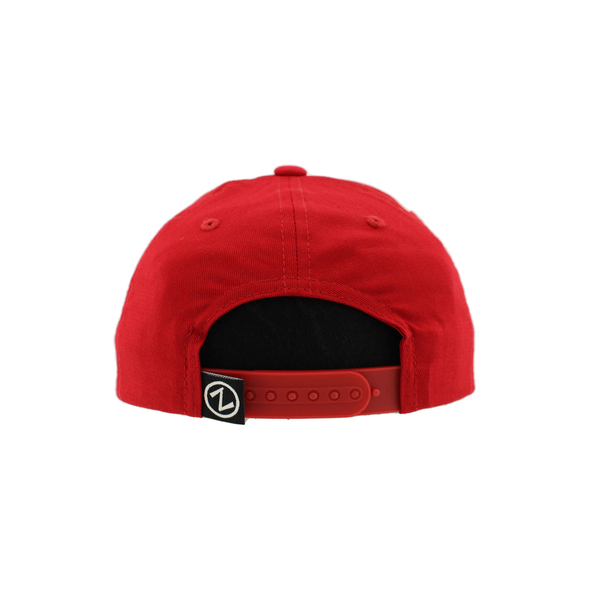 YOUTH Zephyr Zig-Zag Hat, Curved Bill, Strapback - Nebraska Cornhuskers