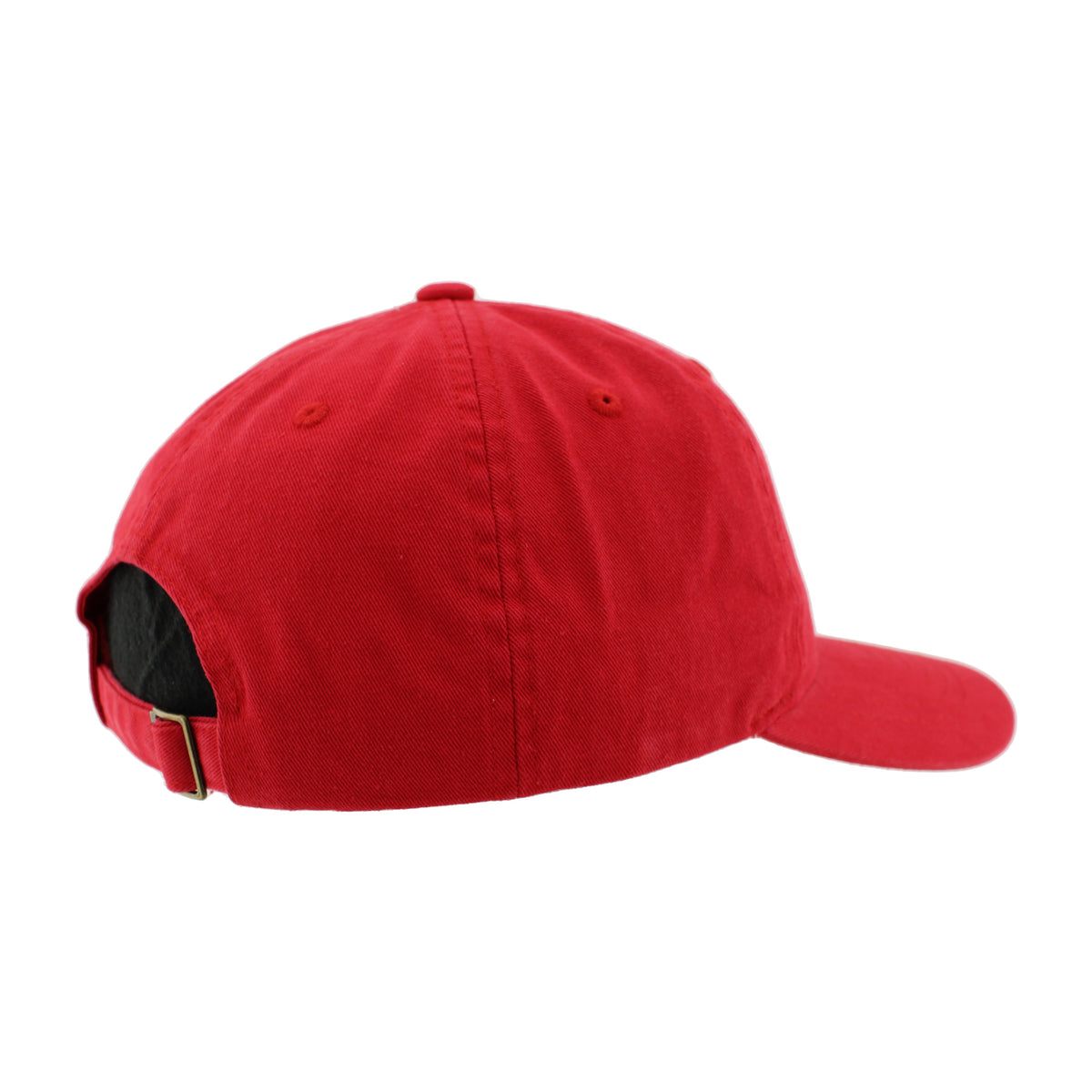 Classic Red Hat, Curved Bill, Strapback - Nebraska Cornhuskers