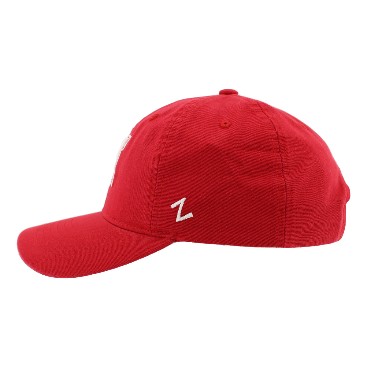 Classic Red Hat, Curved Bill, Strapback - Nebraska Cornhuskers