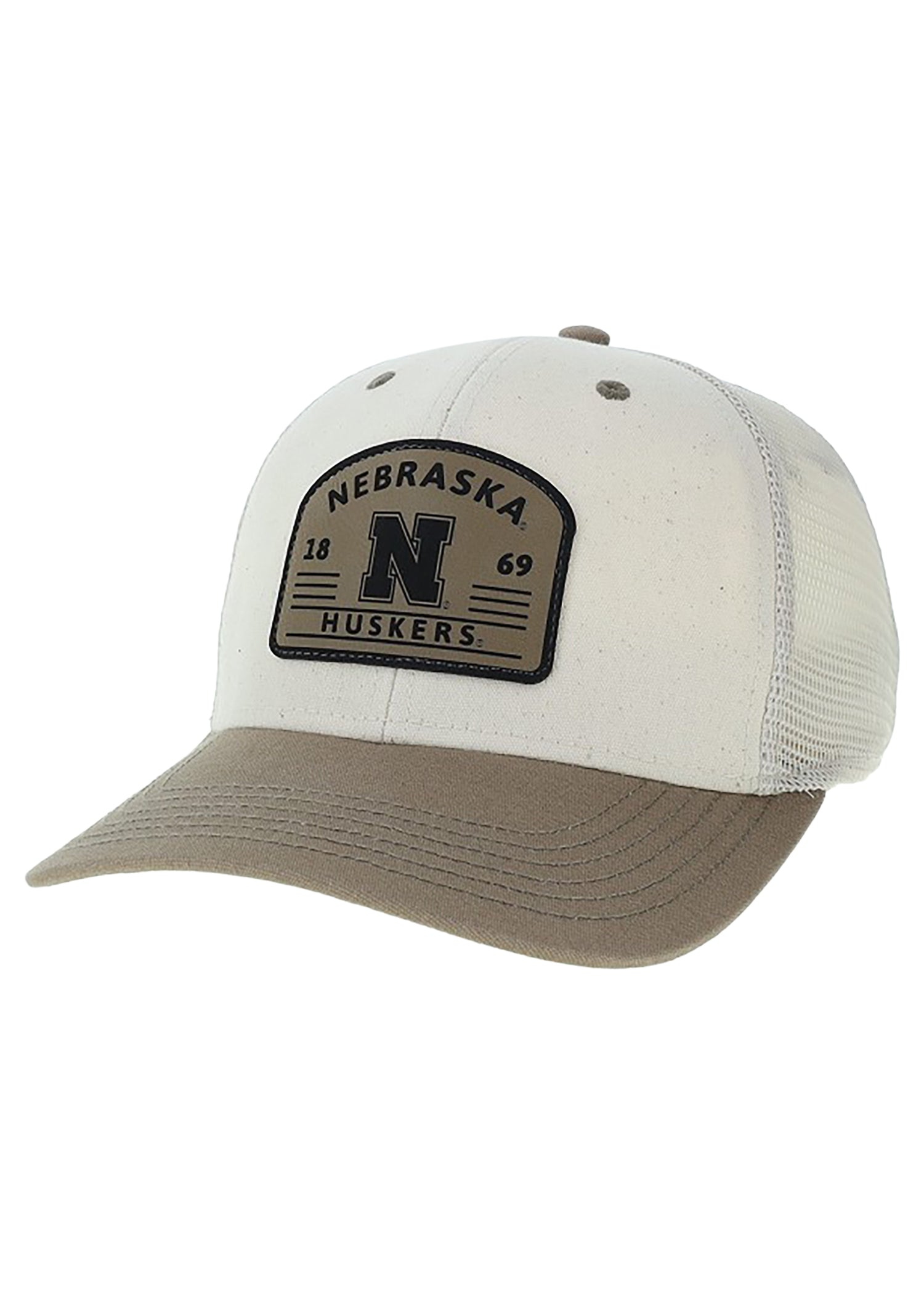 Shield Patch “1869” Trucker Hat, Snapback, Curved Bill