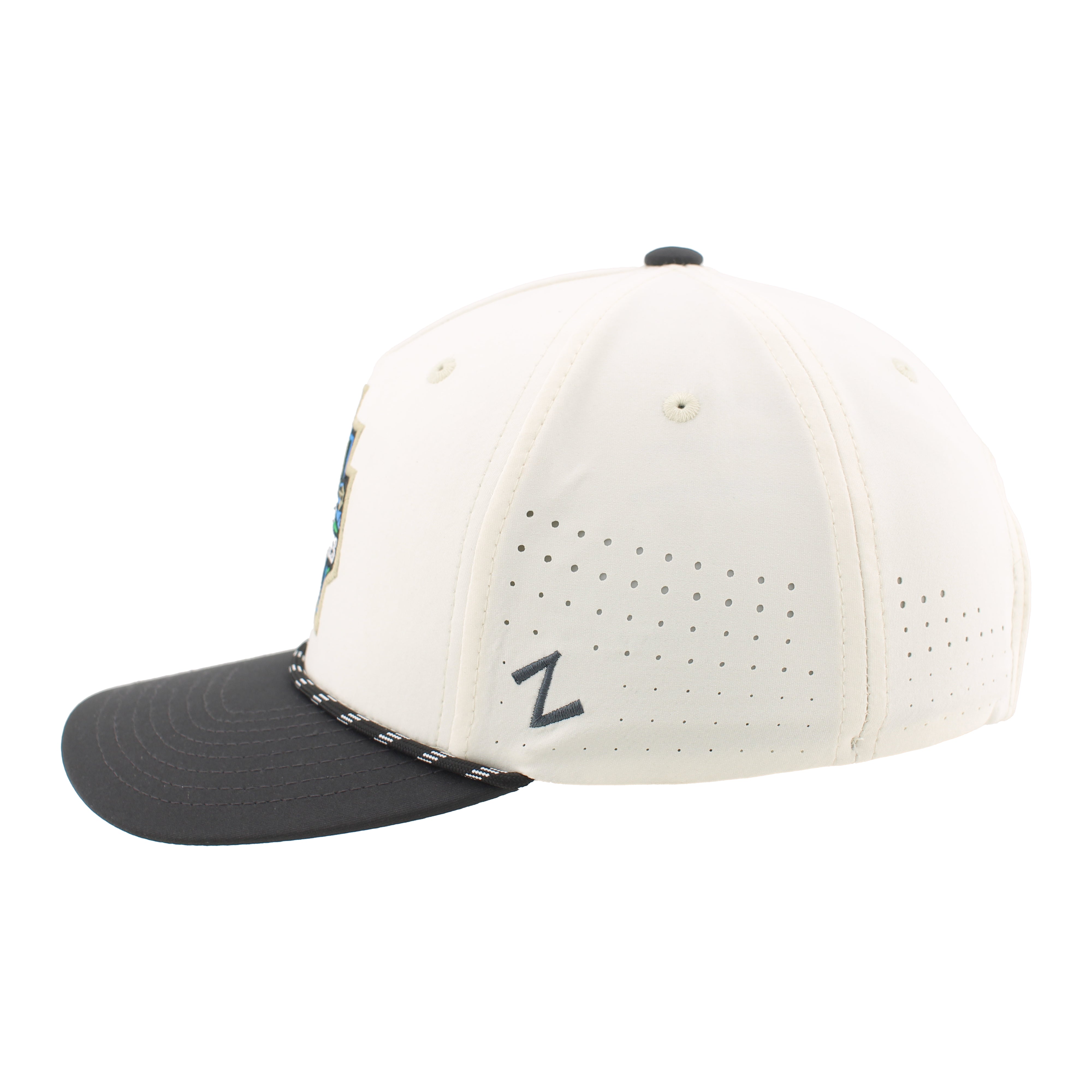 2026 CWS White with Rope Hat, Curved Bill, Snapback
