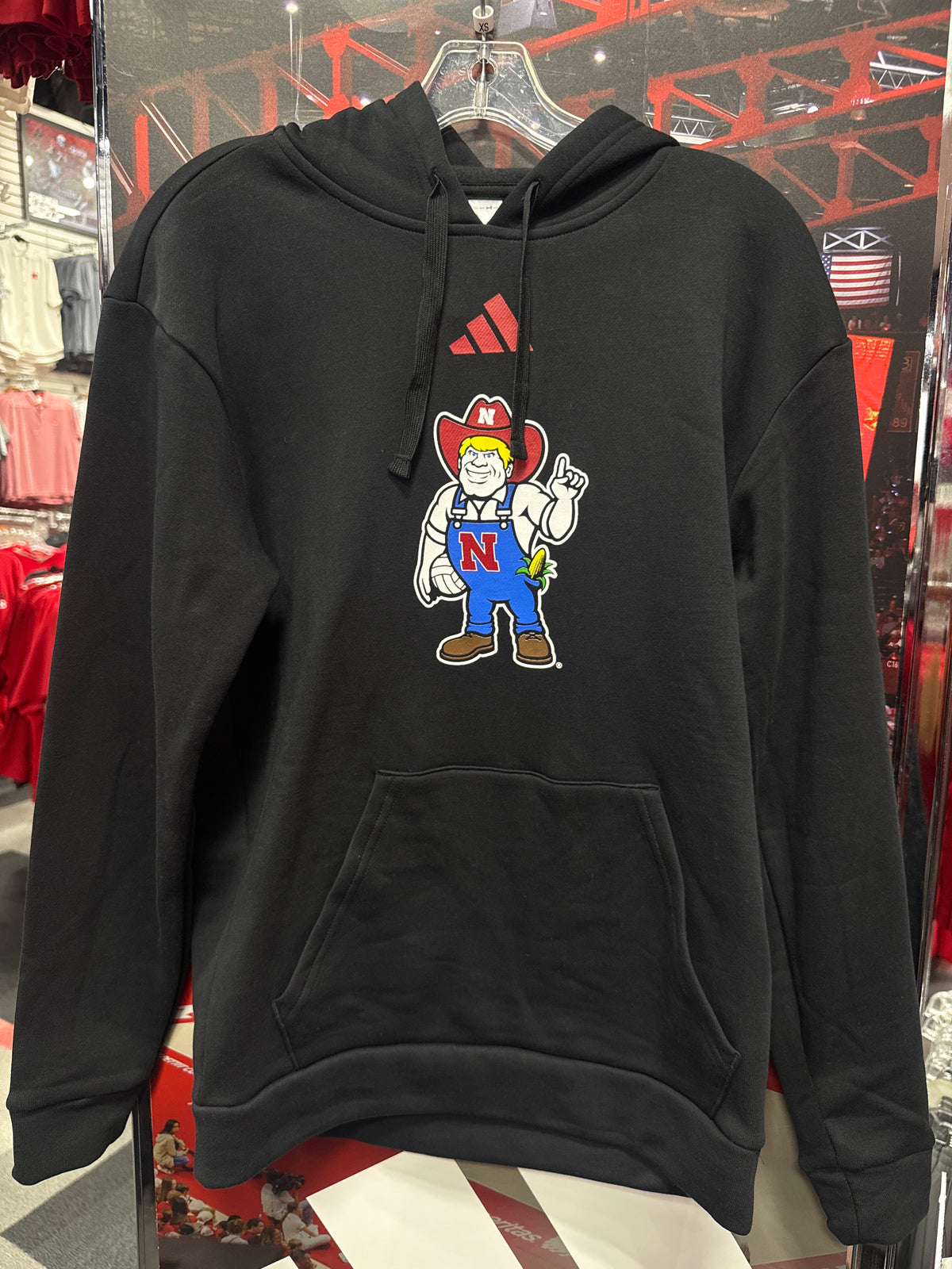 ADIDAS HERBIE VOLLEYBALL HOODIE IN BLACK