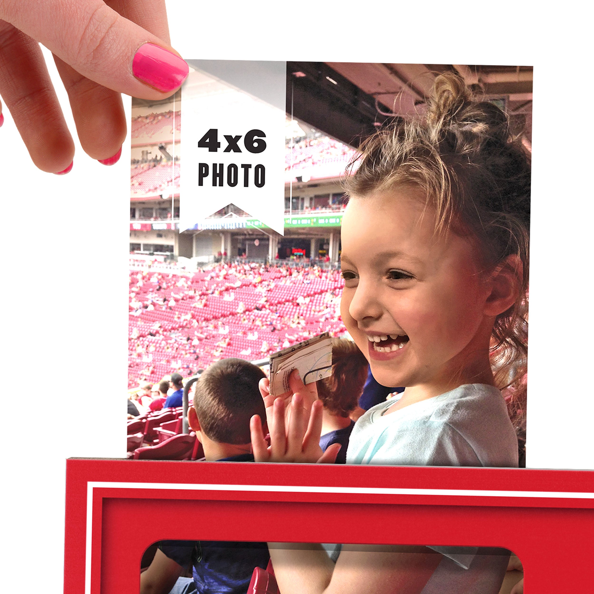 3D Logo Series Picture Frame - Nebraska Cornhuskers