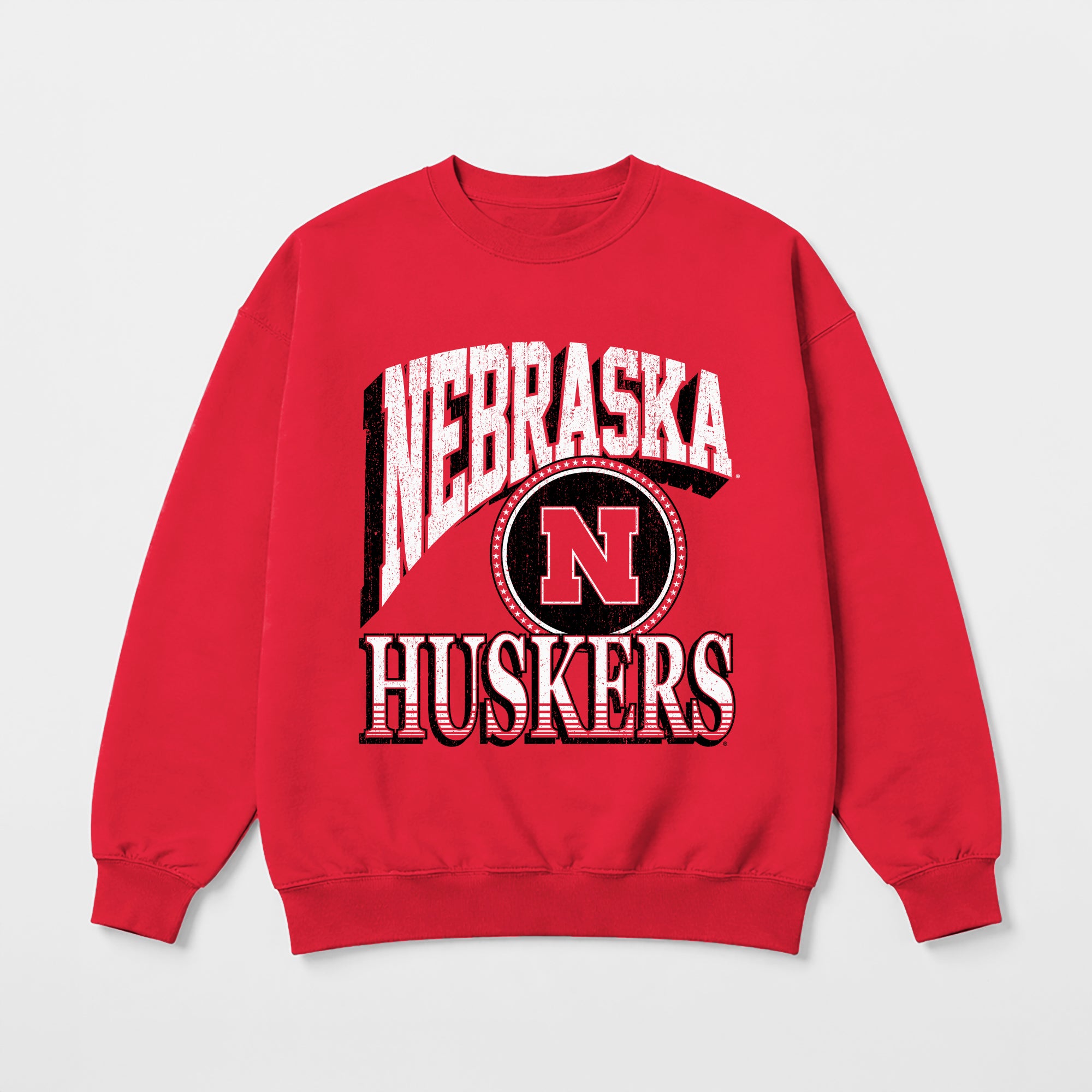 Retro Crew Gameday Couture - Nebraska Cornhuskers