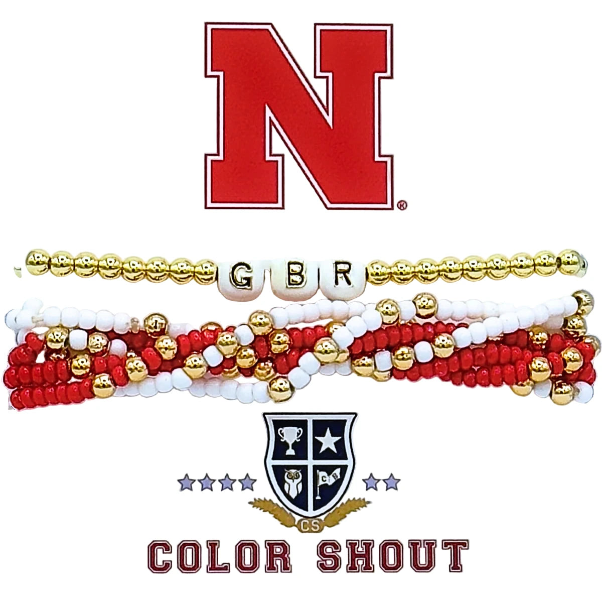 Color Shout 'Lucky 7' Bracelet Stack