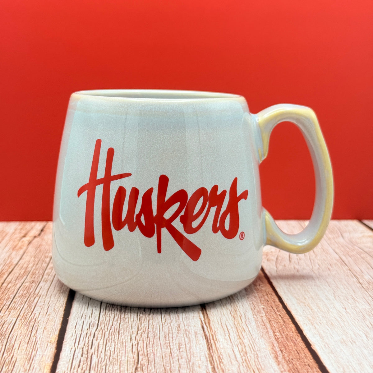 Glazed Script Huskers Nebraska Cornhuskers Mug