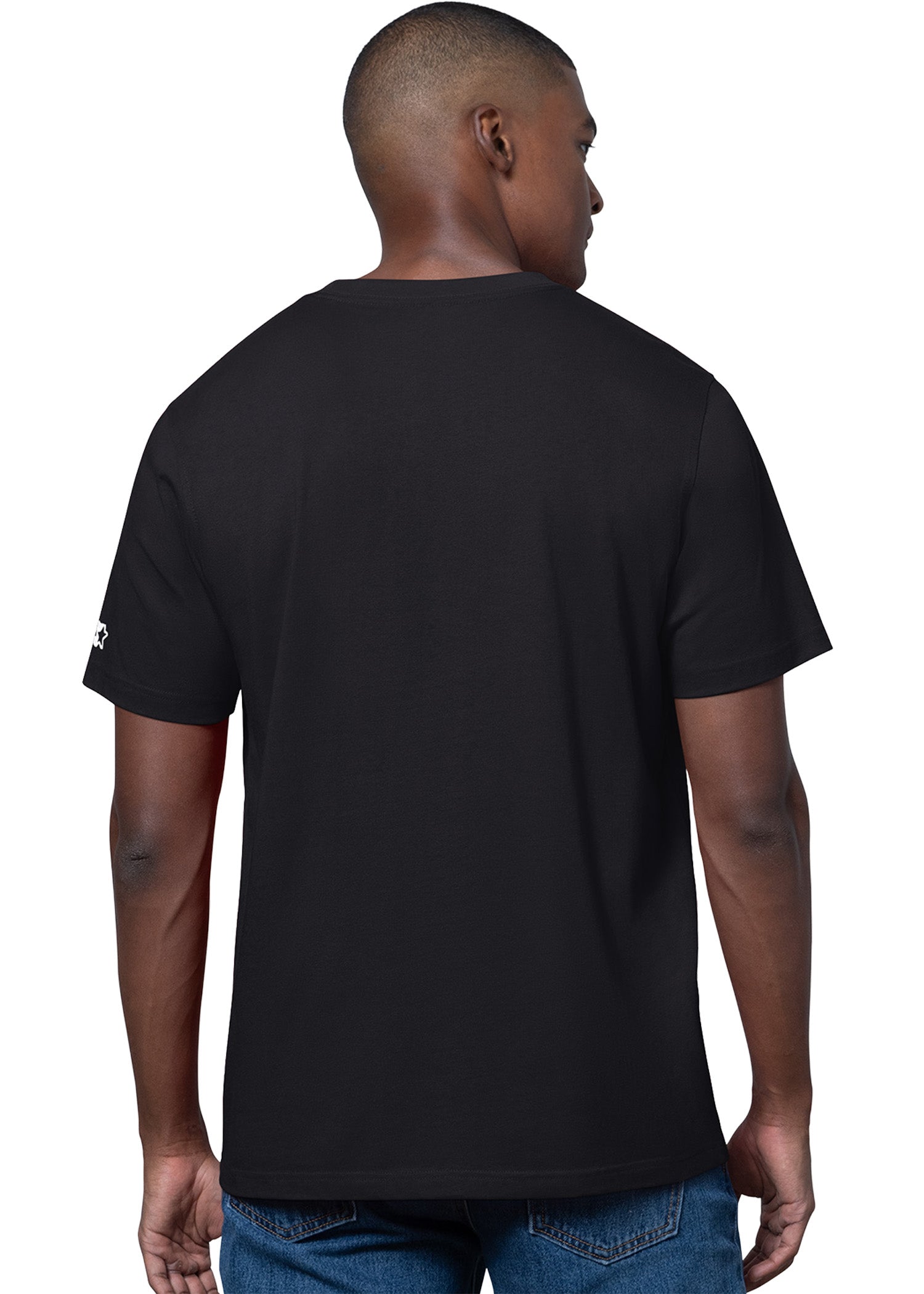Black Football Arch Tee