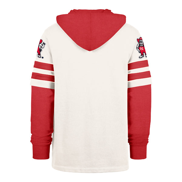 Cream Split Zone II Hoodie - Nebraska Cornhuskers
