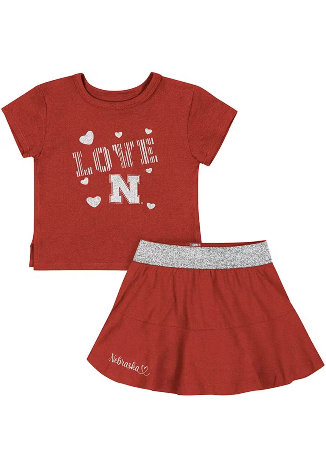 Colosseum Toddler Girls Cloud Kingdom Top and Bottom Set