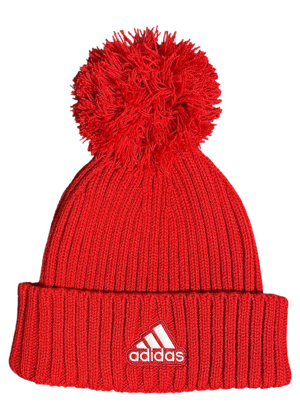 Adidas Cuffed Rib Pom Beanie