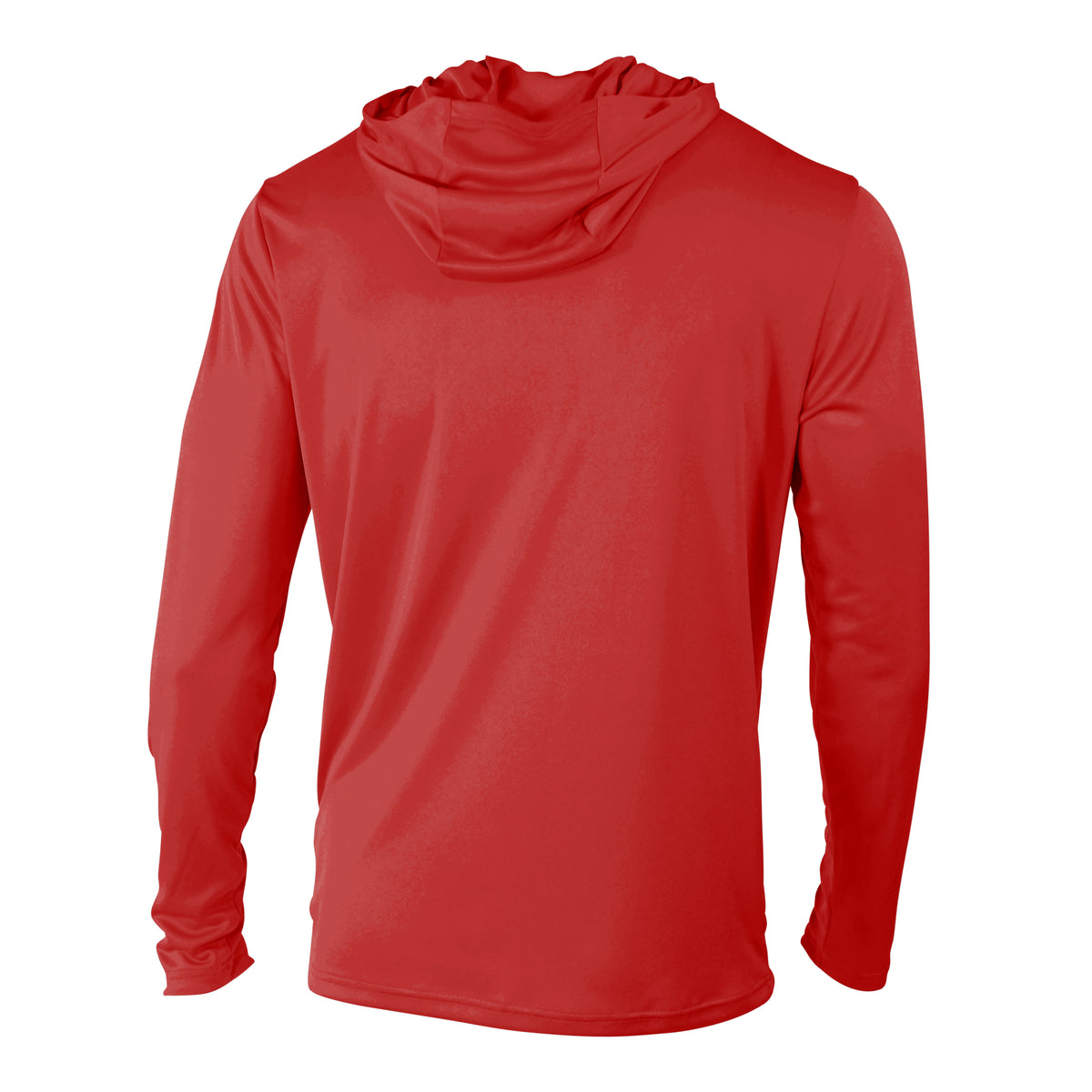 Adidas Men's Long Sleeve Hoodie in Red - Nebraska Cornhuskers