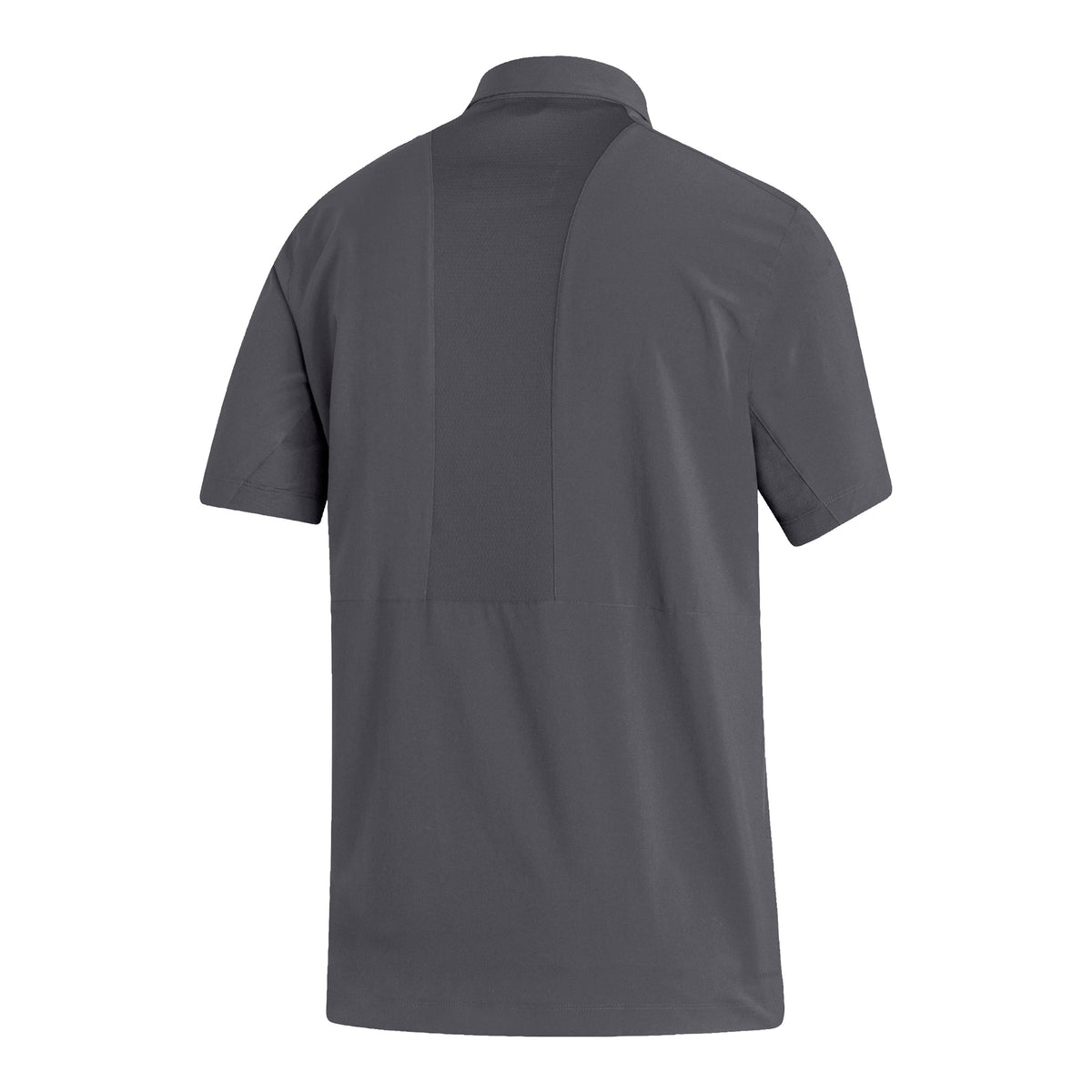 Adidas Men's Stadium Coaches Polo in Gray - Nebraska Cornhuskers