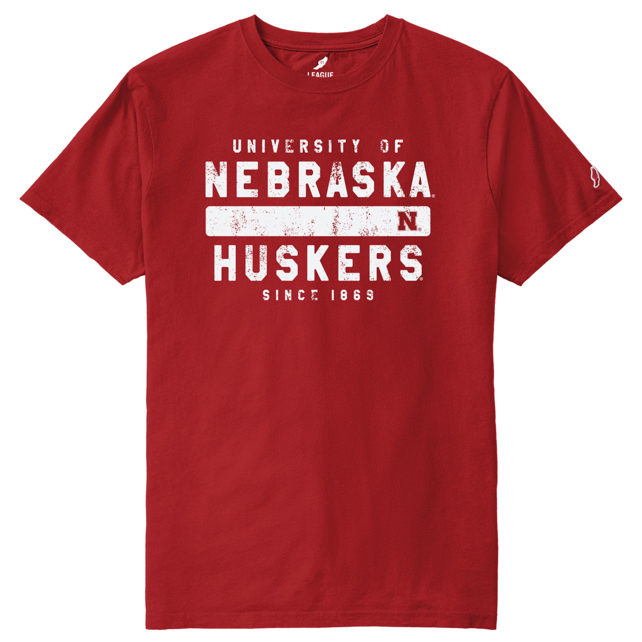 All-American Tee in Red - Nebraska Cornhuskers