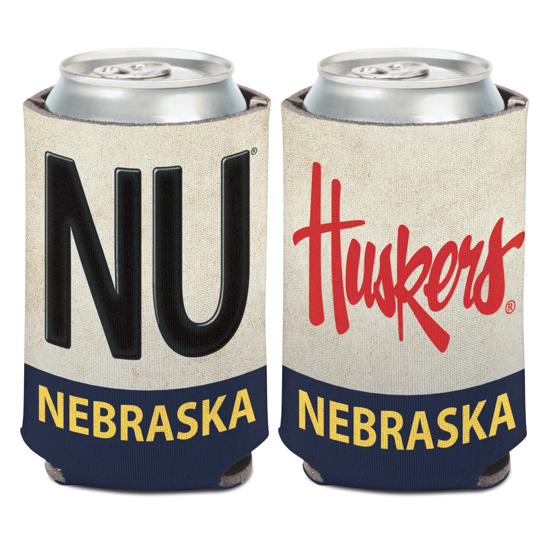 Asphalt Can Koozie - Nebraska Cornhuskers