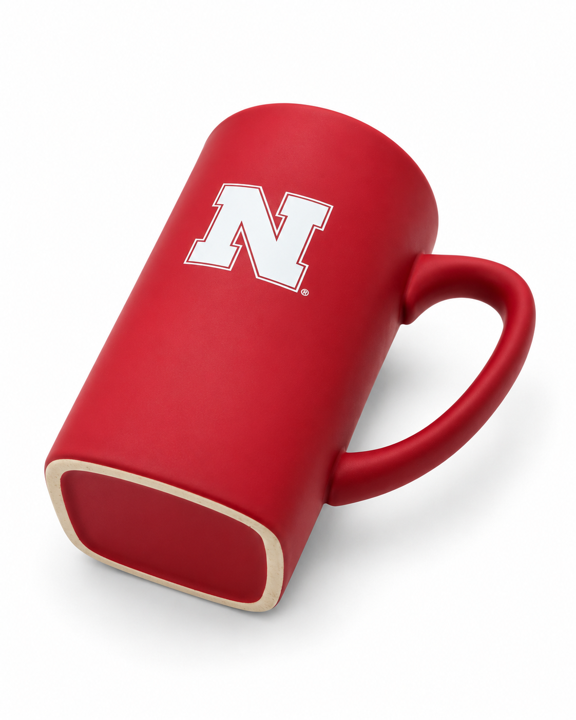 Soft Touch Ceramic Nebraska Travel Coffee Mug