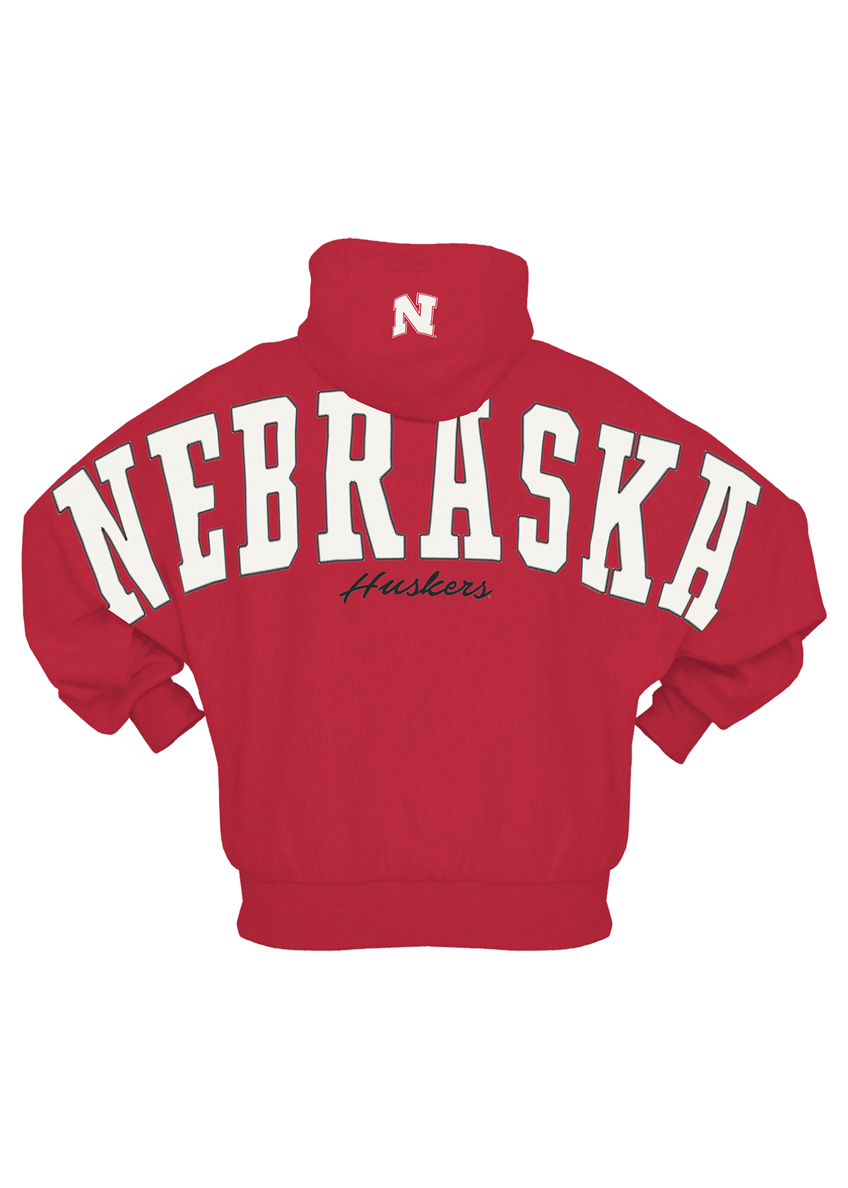 Belvedere Hoodie Pressbox - Nebraska Cornhuskers