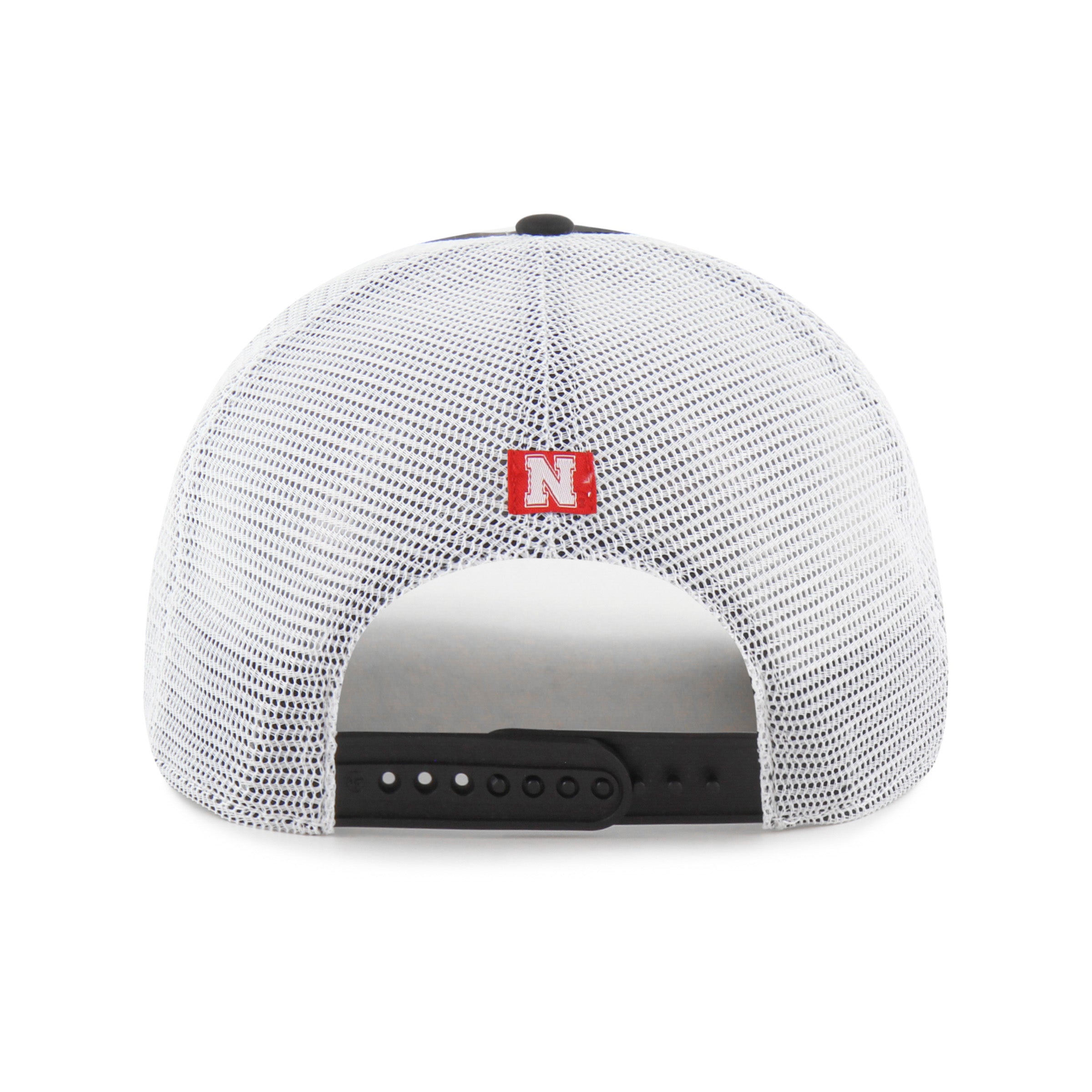 Black Brrr Condor Mesh '47 Hitch Hat, Curved Bill, Snapback - Nebraska Cornhuskers