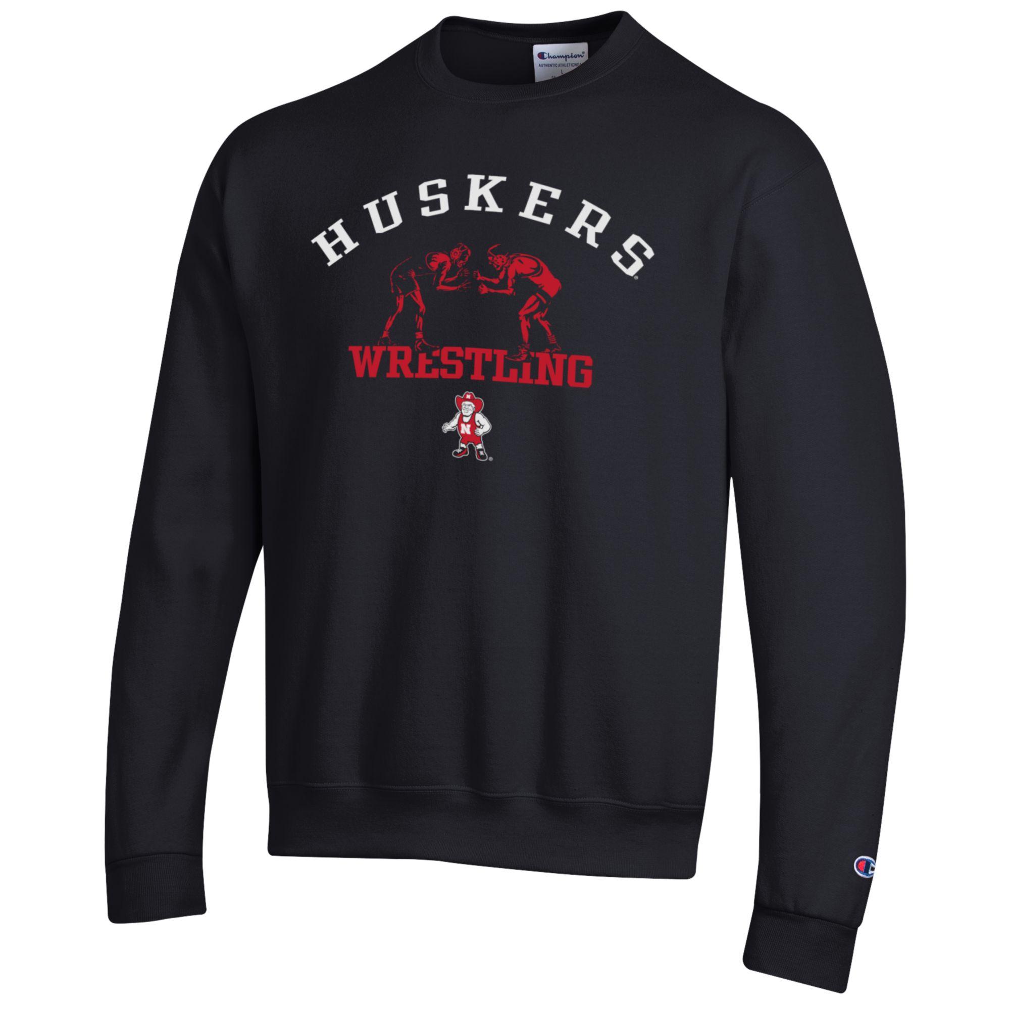 Black Huskers Wrestling Herbie Crew - Nebraska Cornhuskers