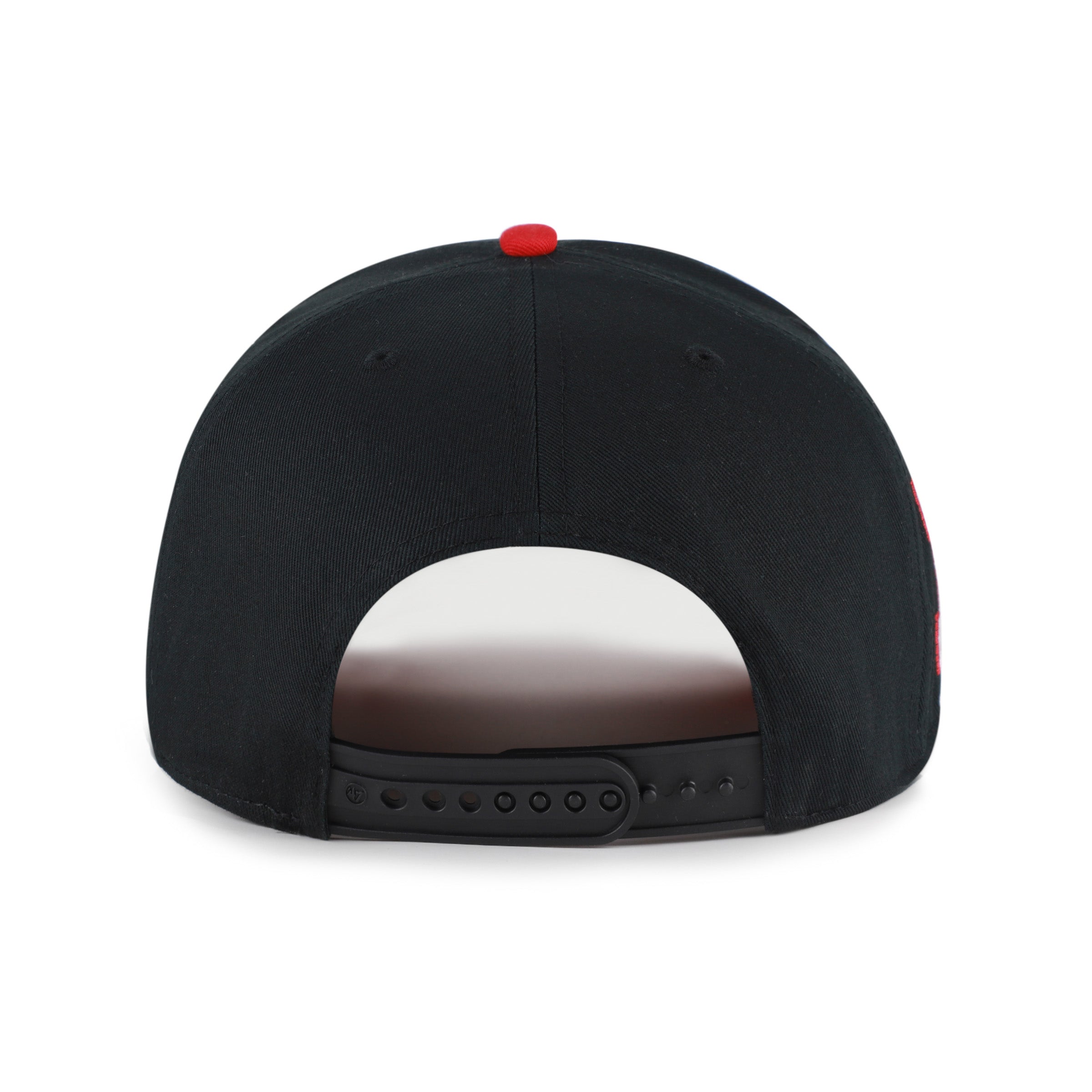 Black Mascot Mania '47 Hitch Rope Hat, Curved Bill, Snapback - Nebraska Cornhuskers