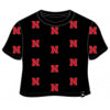 Ritter Multi Color Heavyweight Crop Tee - Nebraska Cornhuskers