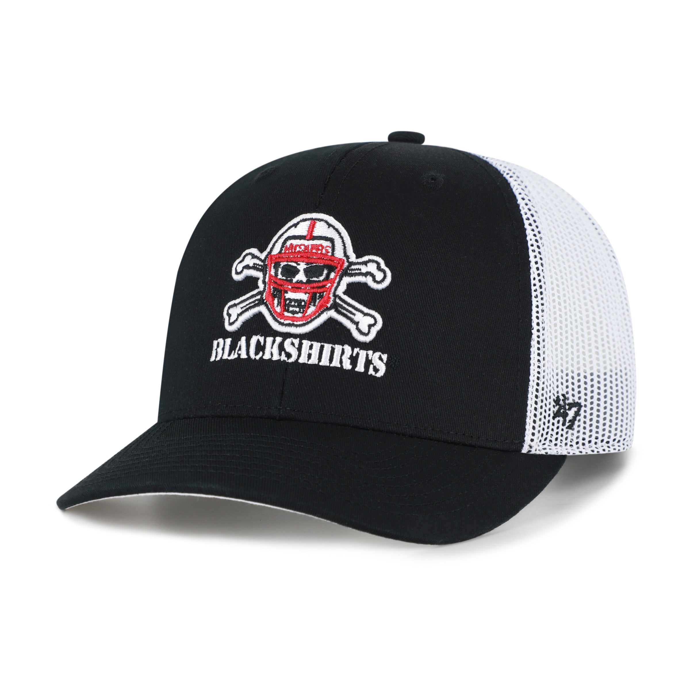 Black Trawler '47 Clean Up Hat, Curved Bill, Snapback - Nebraska Cornhuskers
