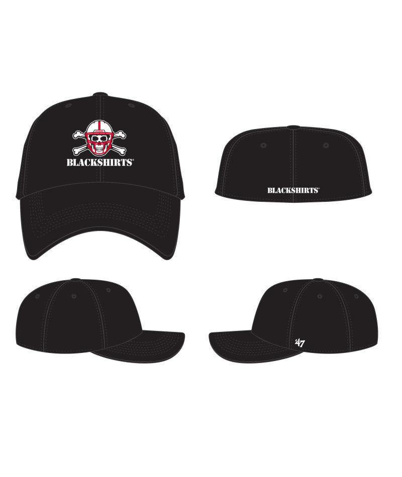 Blackshirts Classic '47 Franchise Hat, Curved Bill, Fitted - Nebraska Cornhuskers