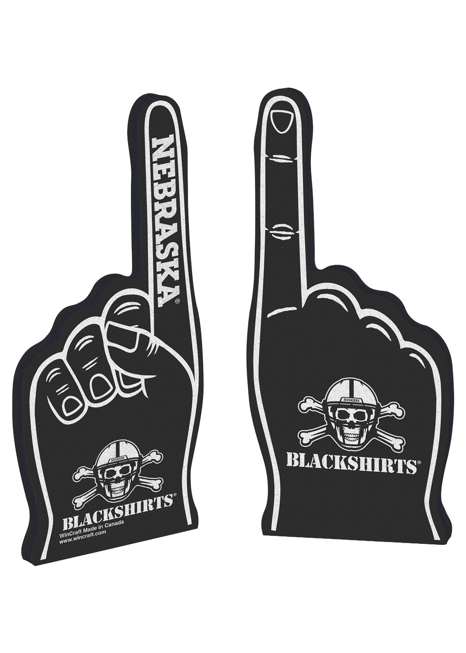 Blackshirts Foam Finger - Nebraska Cornhuskers