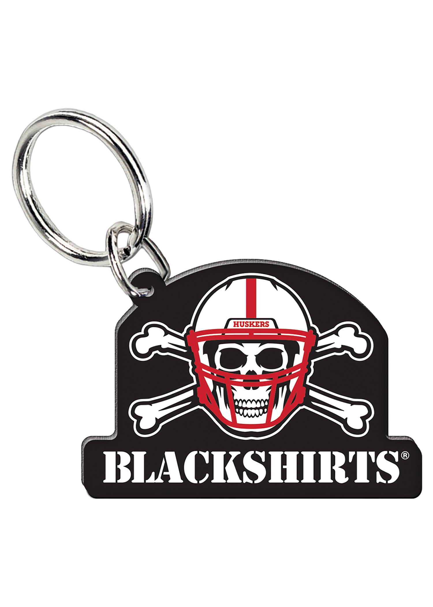 Blackshirts Key Ring - Nebraska Cornhuskers