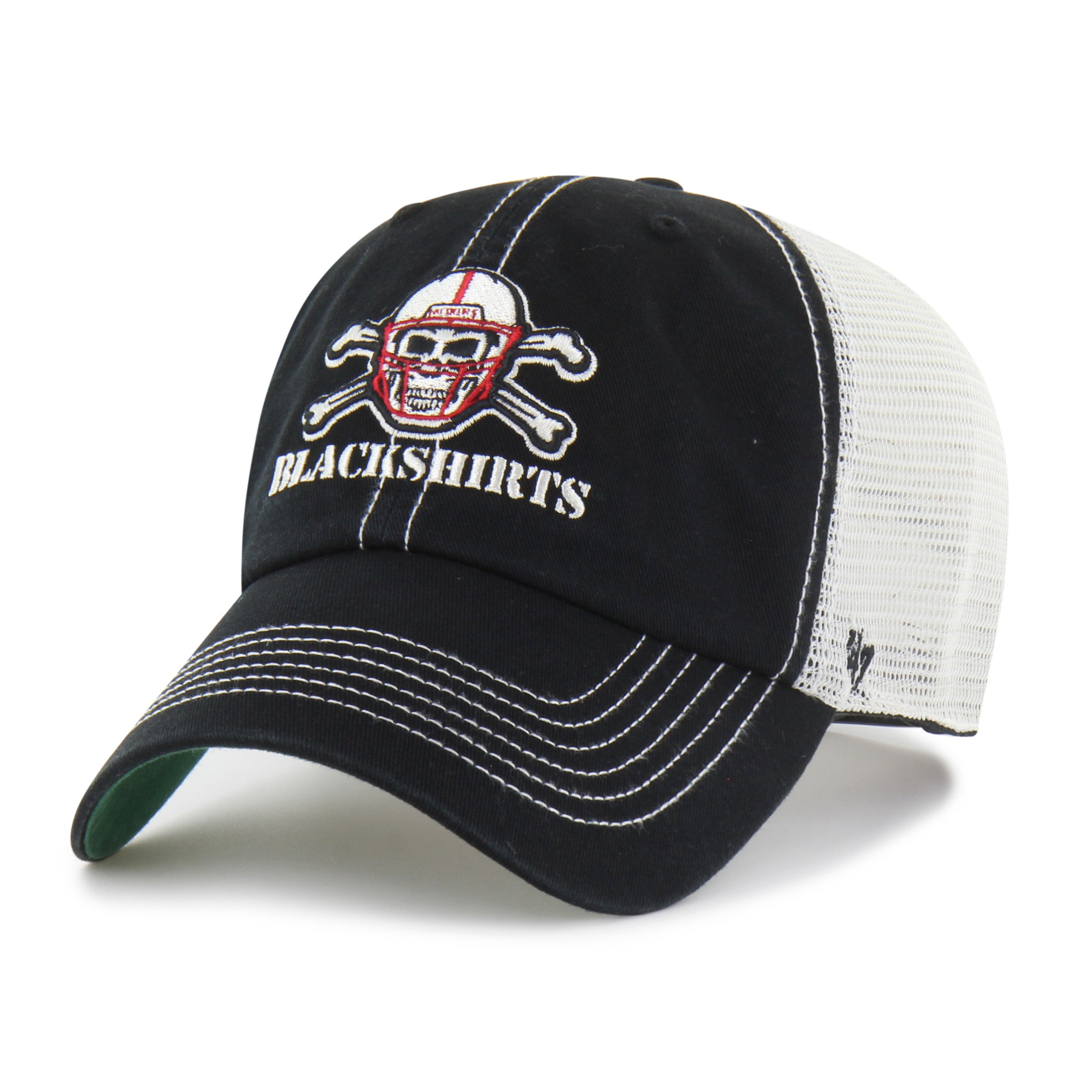 Youth Blackshirts '47 Trucker Hat, Curved Bill, Snapback - Nebraska Cornhuskers