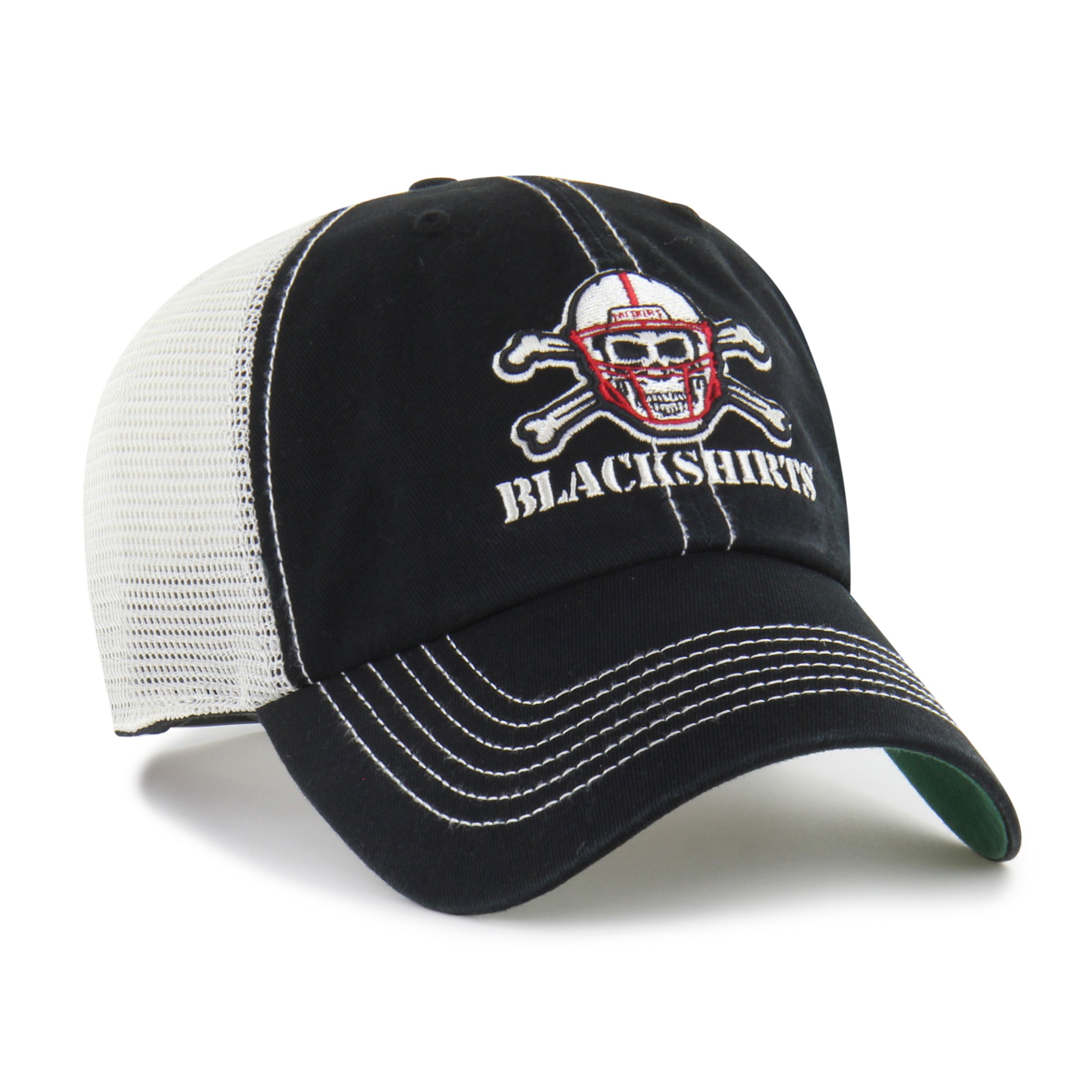 Youth Blackshirts '47 Trucker Hat, Curved Bill, Snapback - Nebraska Cornhuskers