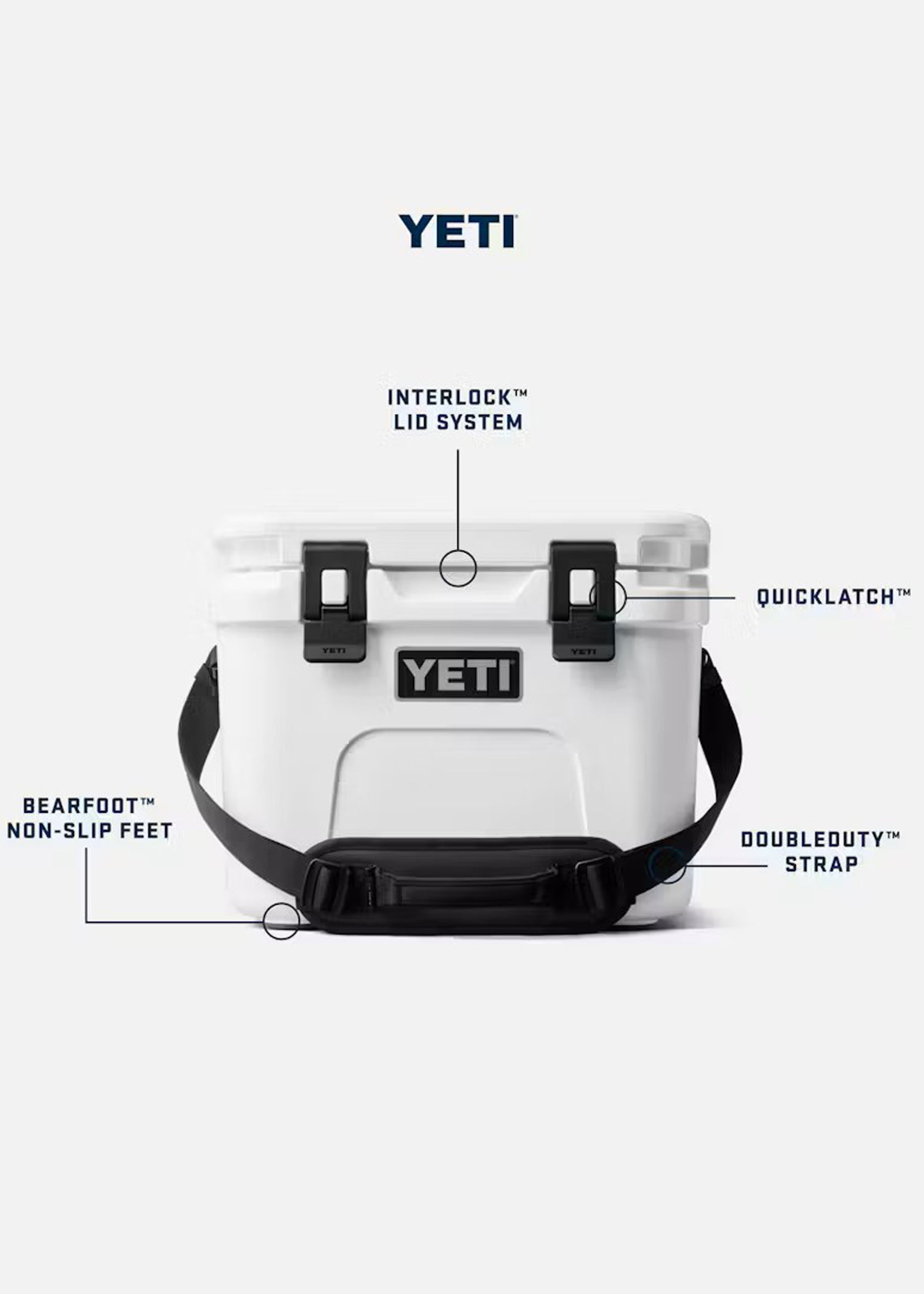 YETI Cooler Block N - Roadie 15 Hard Cooler