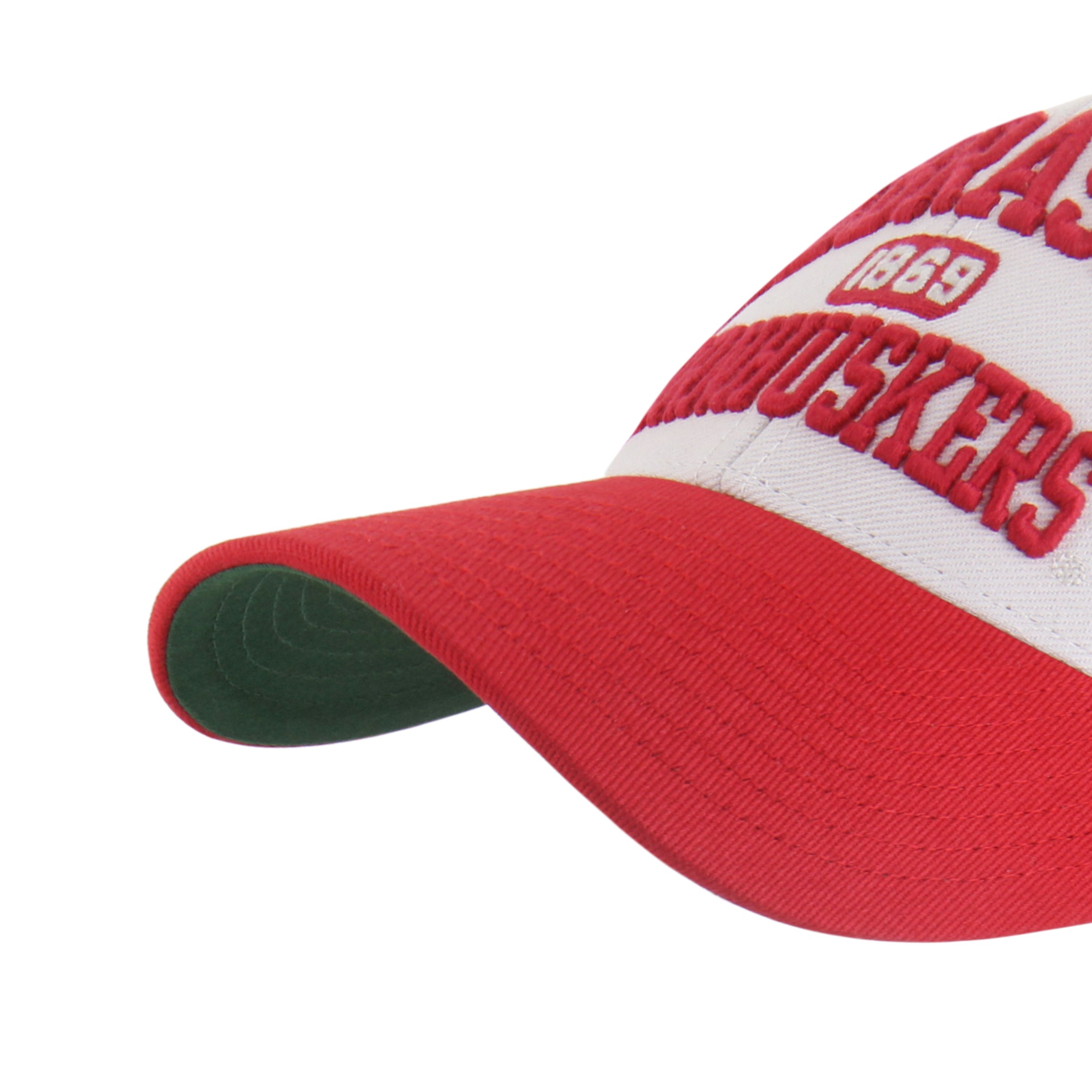 Bone Broke Line '47 Mvp Hat, Curved Bill, Strapback - Nebraska Cornhuskers