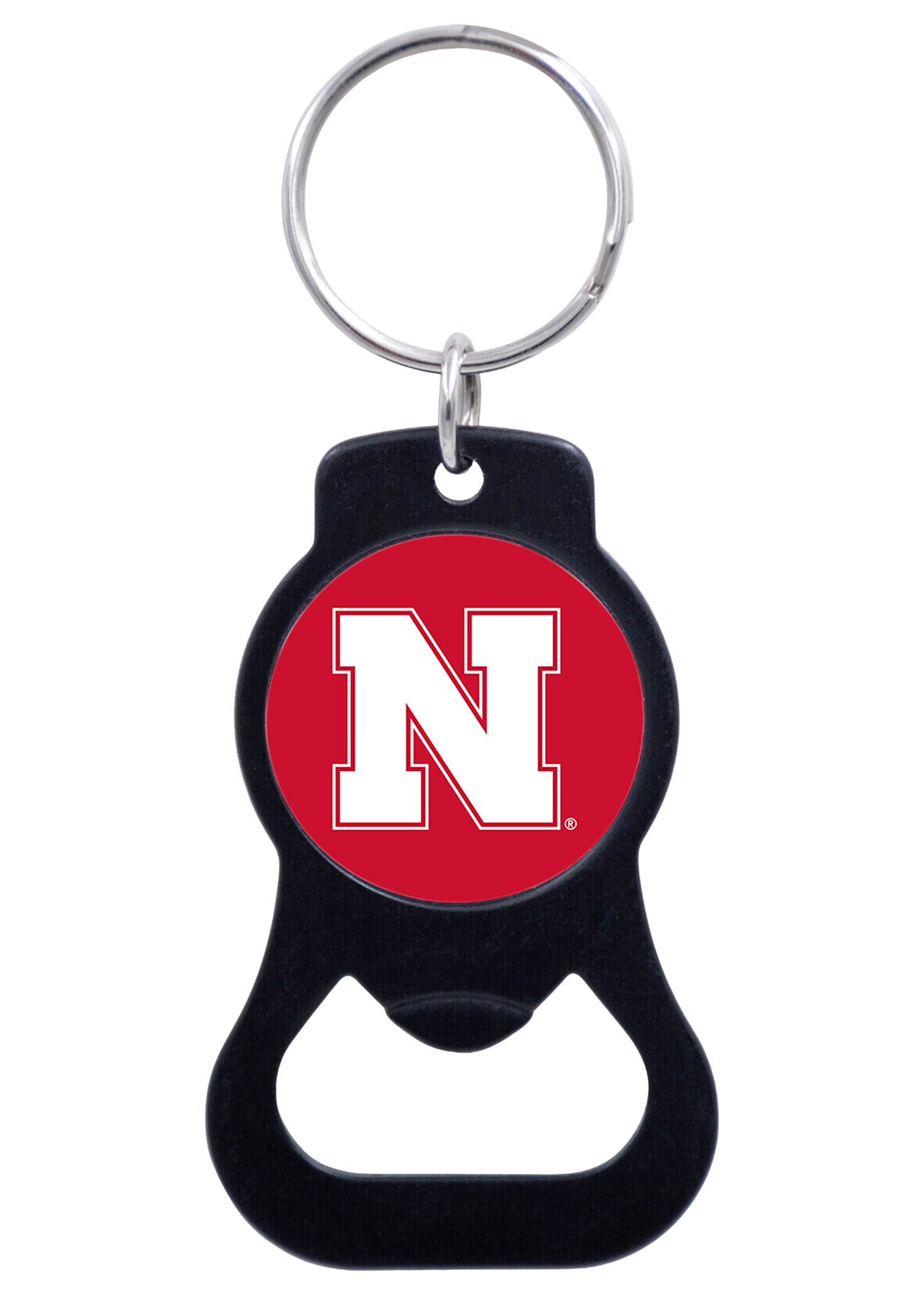 Bottle Opener Key Ring - Nebraska Cornhuskers