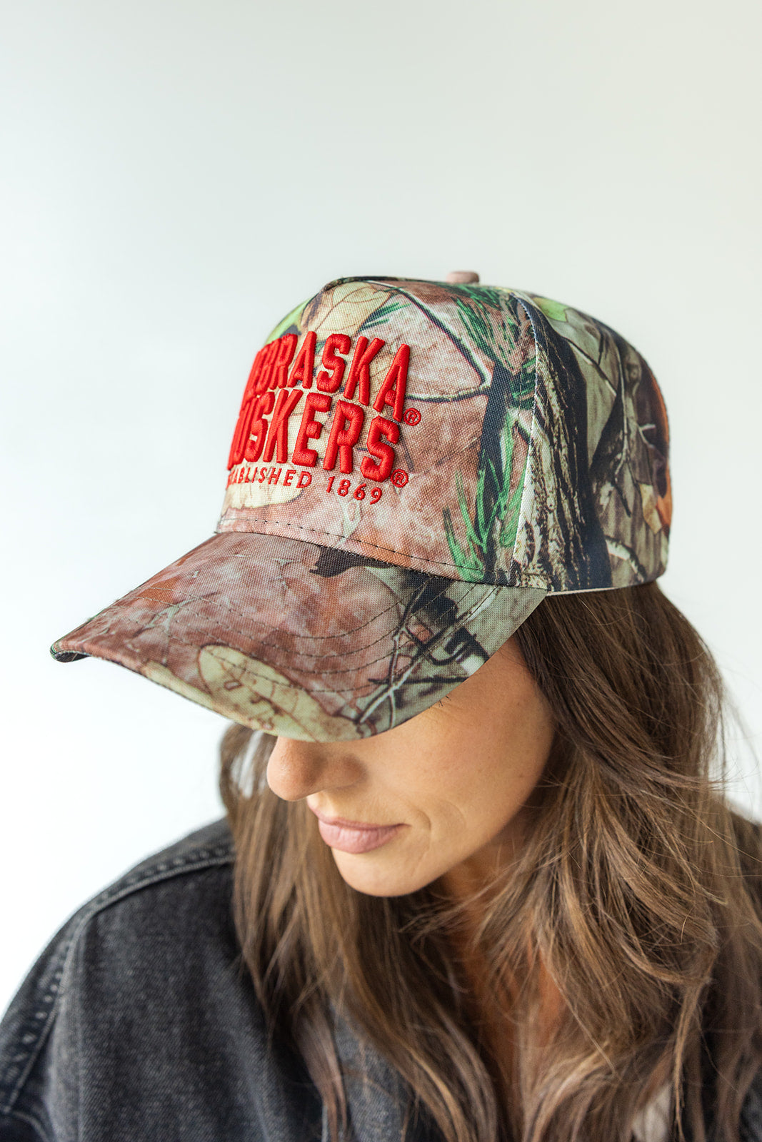Brando Camo Hat - Nebraska Cornhuskers