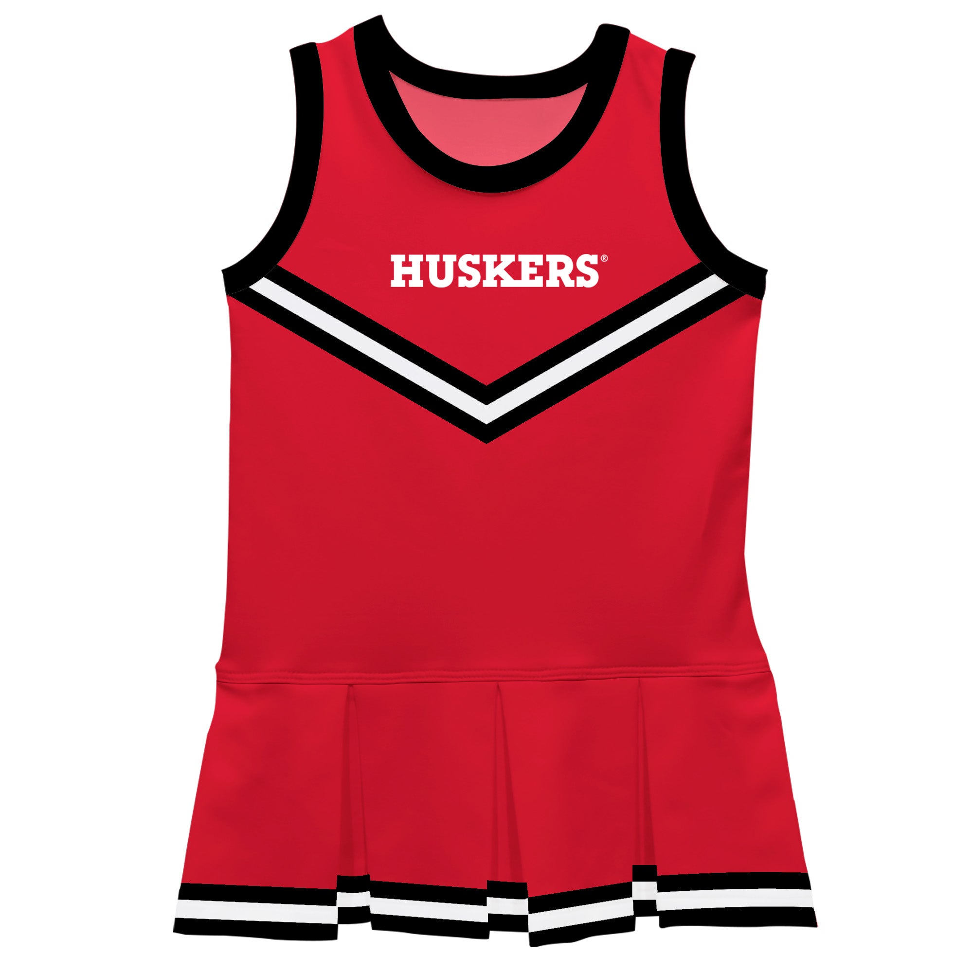 Britney Toddler Cheerleader Dress - Nebraska Cornhuskers