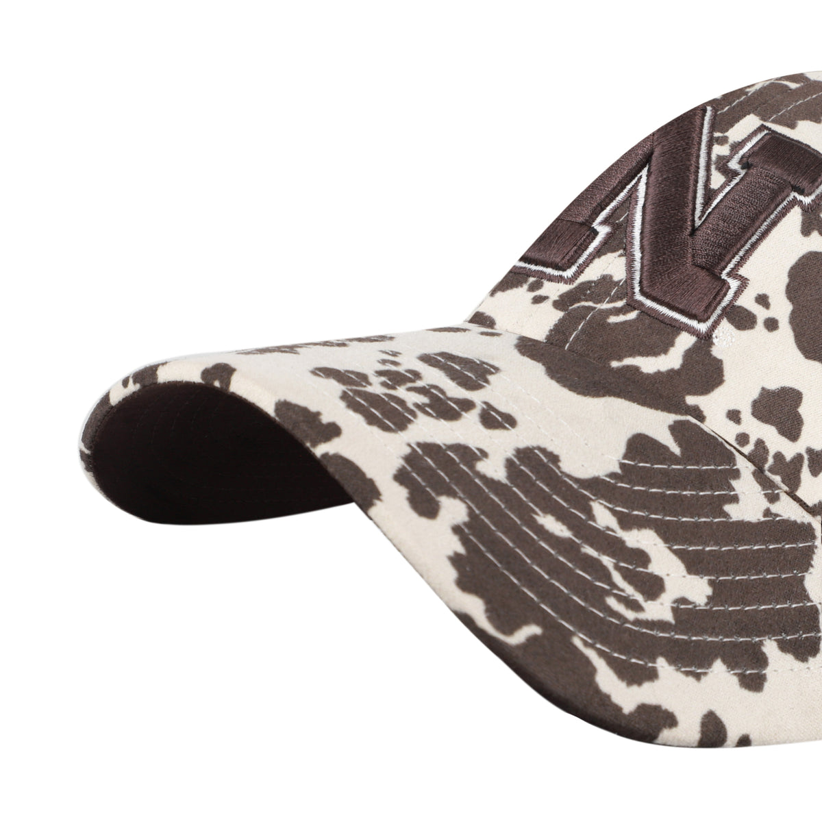 Women's Natural Bessie '47 Clean Up Hat, Curved Bill, Strapback - Nebraska Cornhuskers