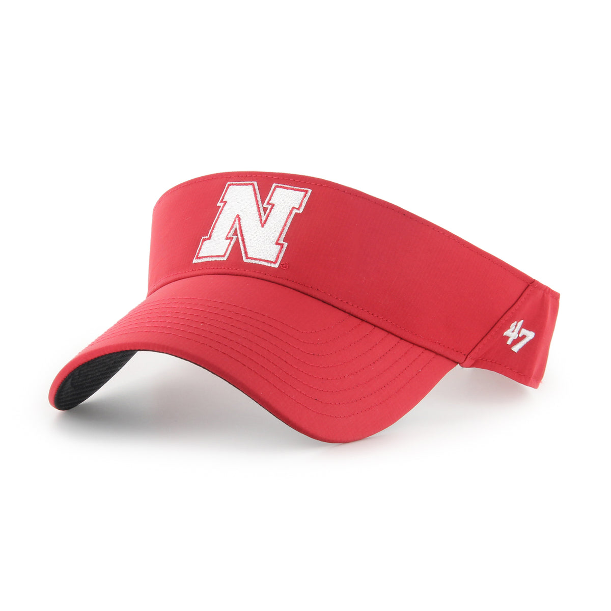 Brr '47 Athletic Adjustable Visor - Nebraska Cornhuskers