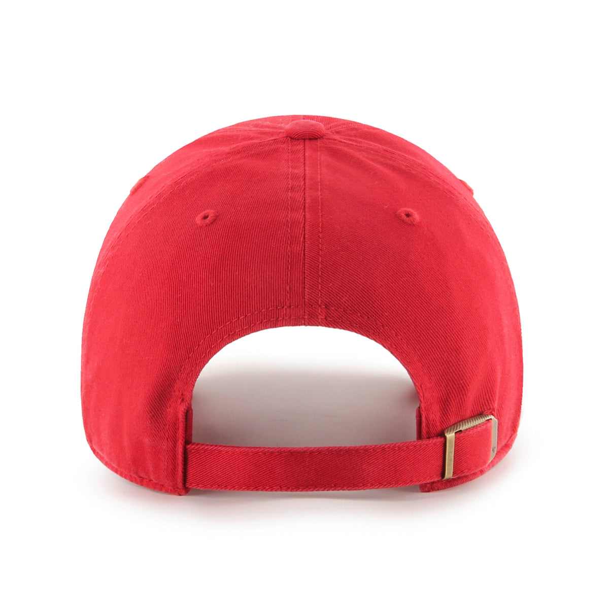 Nebraska Raised Embroidery '47 Clean Up Hat, Curved Bill, Strapback - Nebraska Cornhuskers