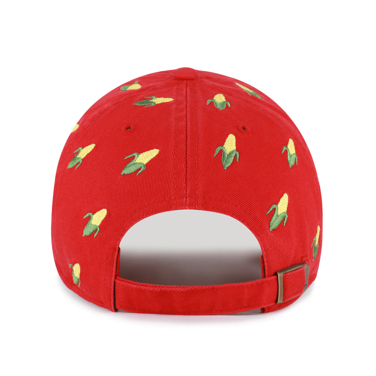 Women's Red Corn Confetti '47 Clean Up Hat, Curved Bill, Strapback - Nebraska Cornhuskers