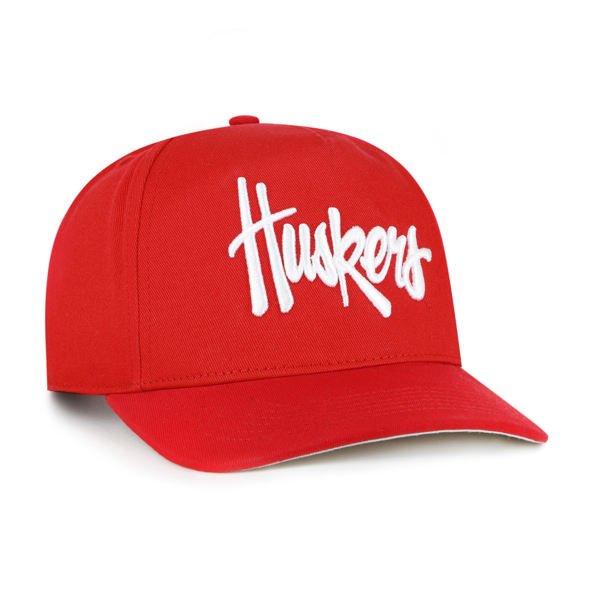 Red '47 Hitch Hat, Curved Bill, Snapback - Nebraska Cornhuskers