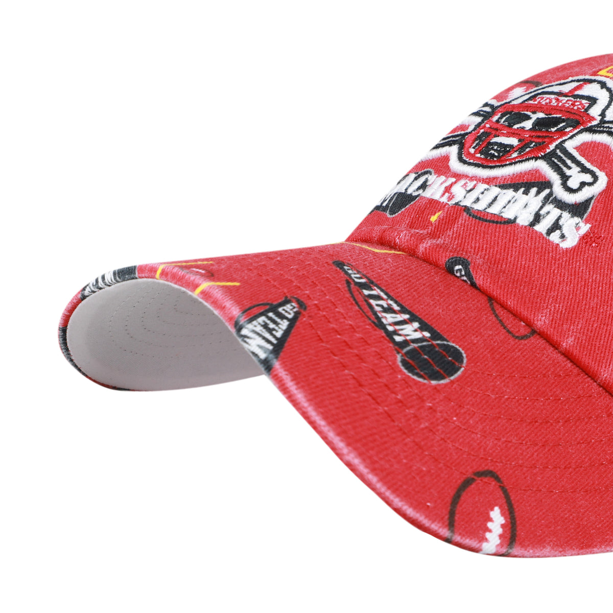 Youth Red Stomping Ground '47 Youth Clean Up Hat, Curved Bill, Snapback - Nebraska Cornhuskers