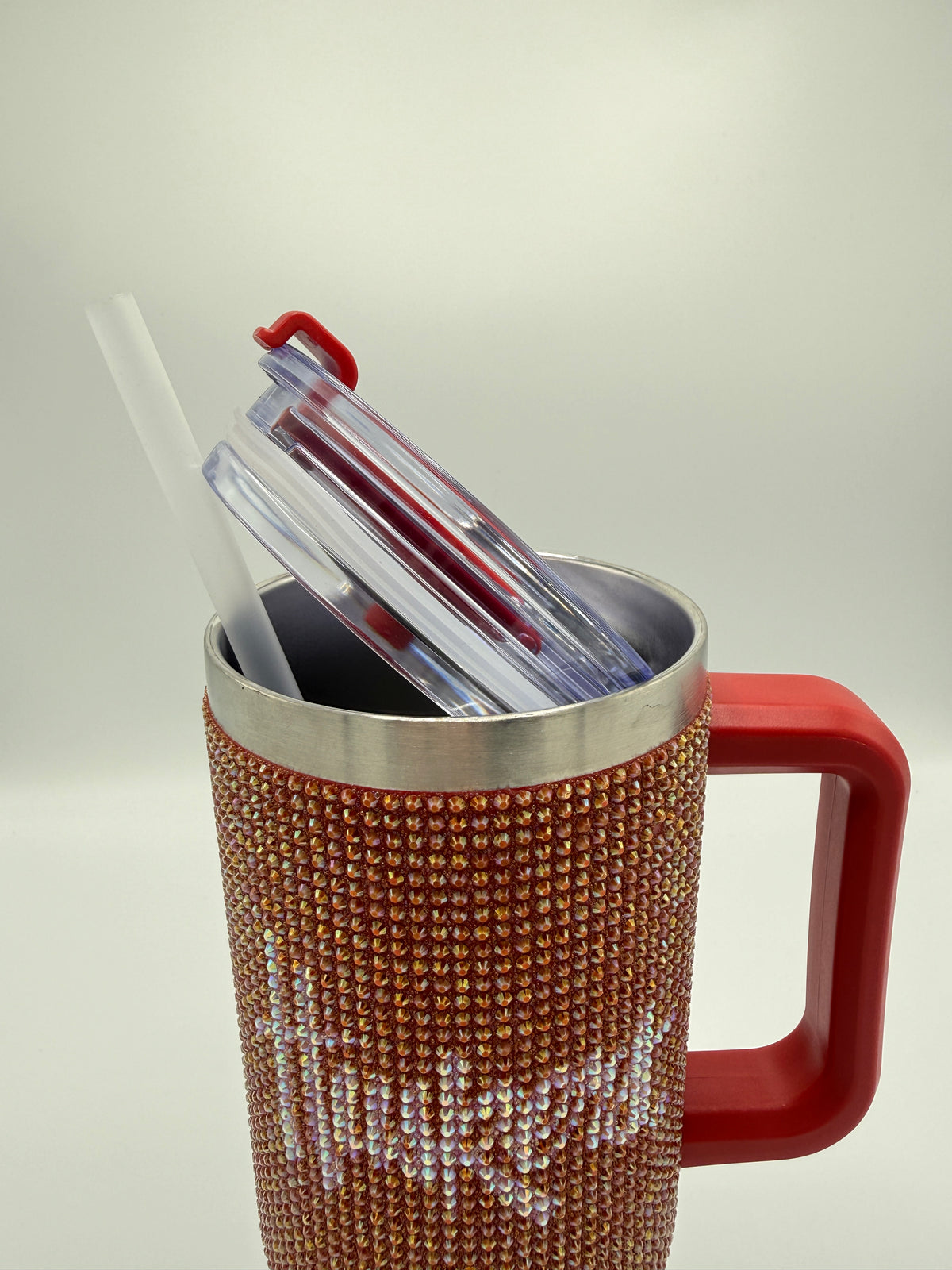 Bling Colossal Handled Tumbler - Nebraska Cornhuskers
