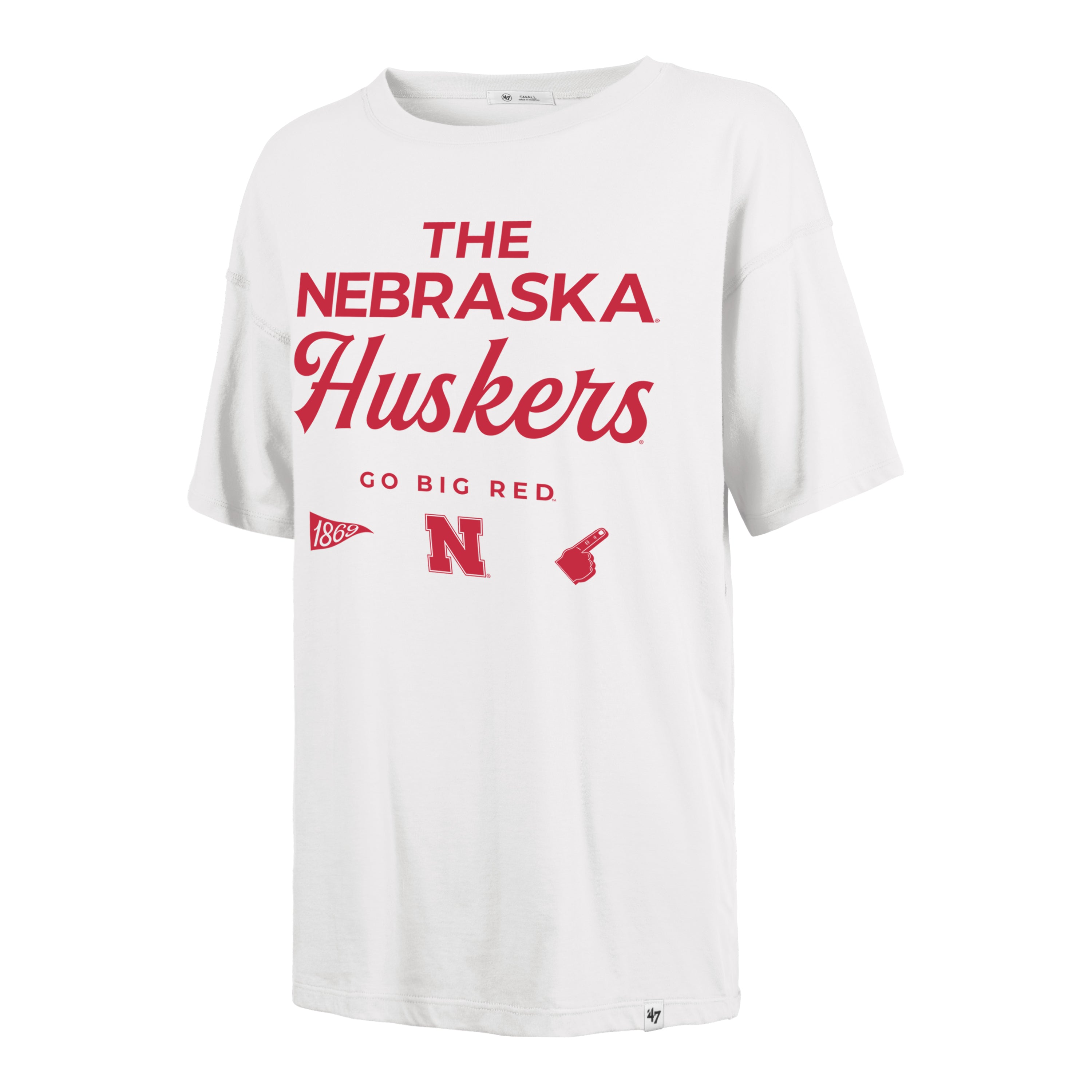 Sandstone Show Off Sadie Tee - Nebraska Cornhuskers