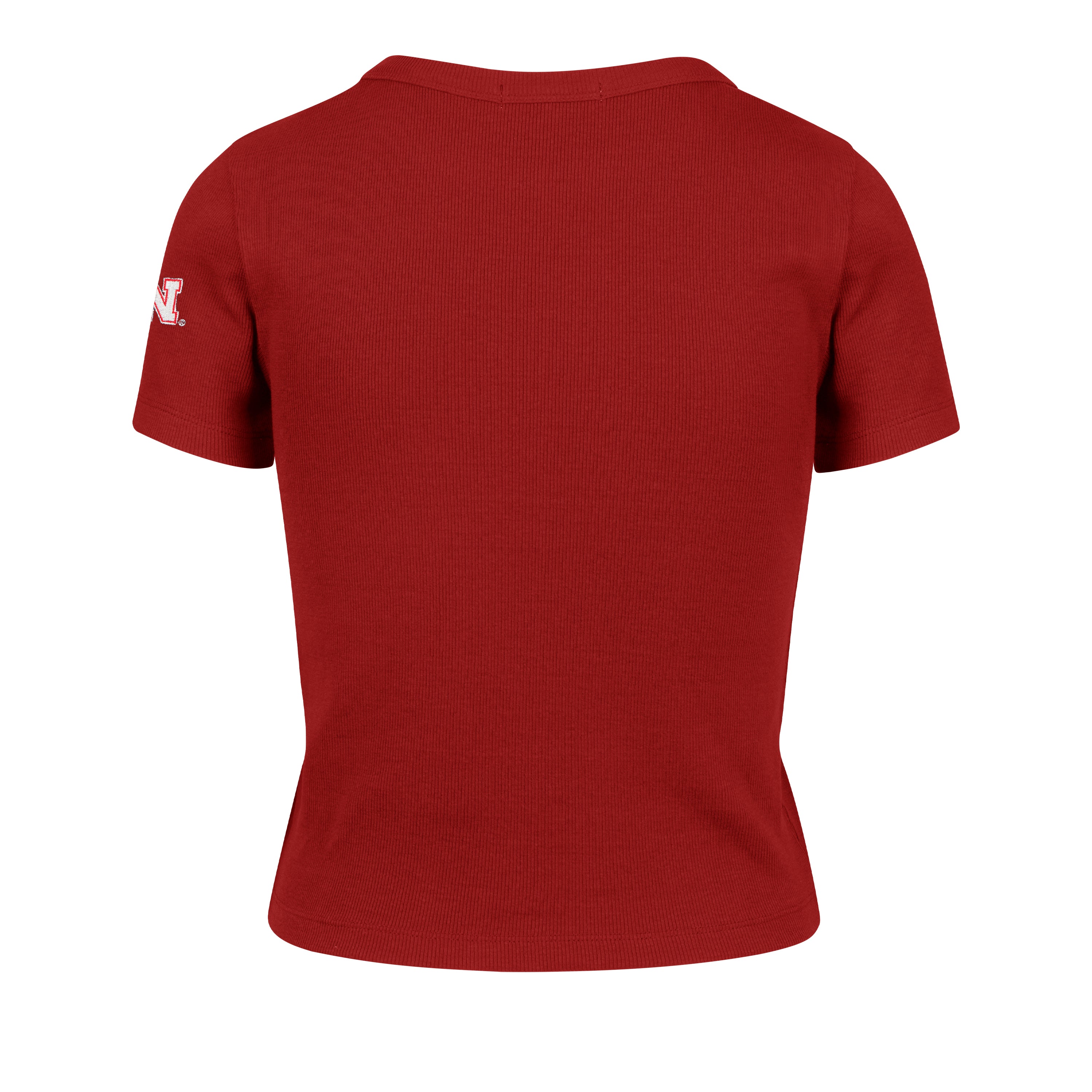 Red With Love Baby Rib Tee - Nebraska Cornhuskers